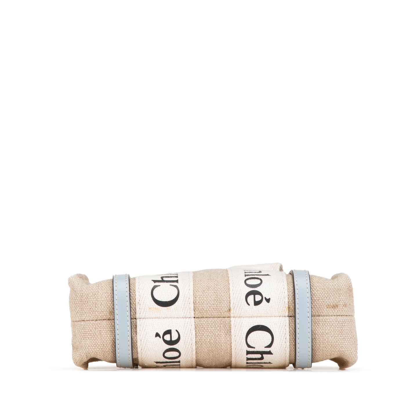 Chloé Mini Canvas Woody Satchel Brown
