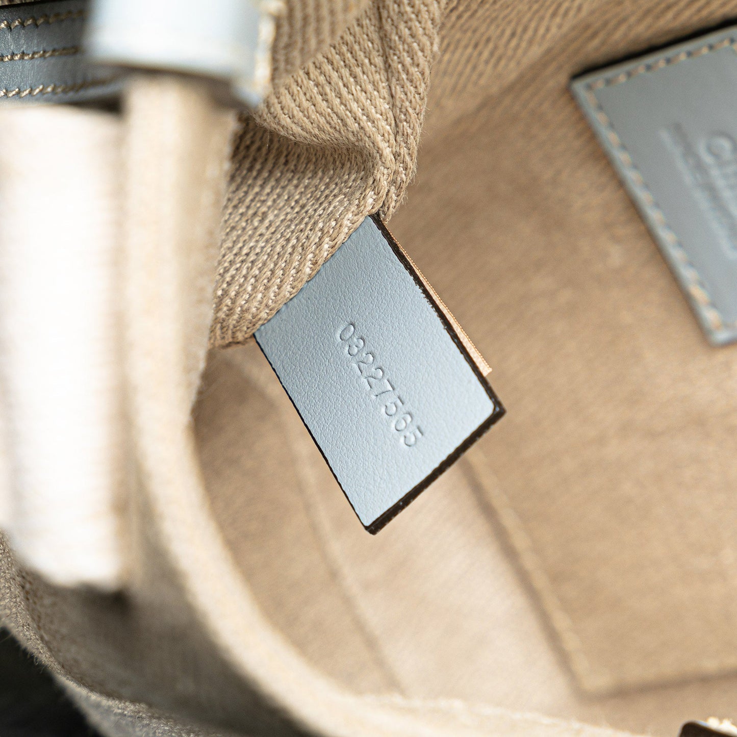 Chloé Mini Canvas Woody Satchel Brown