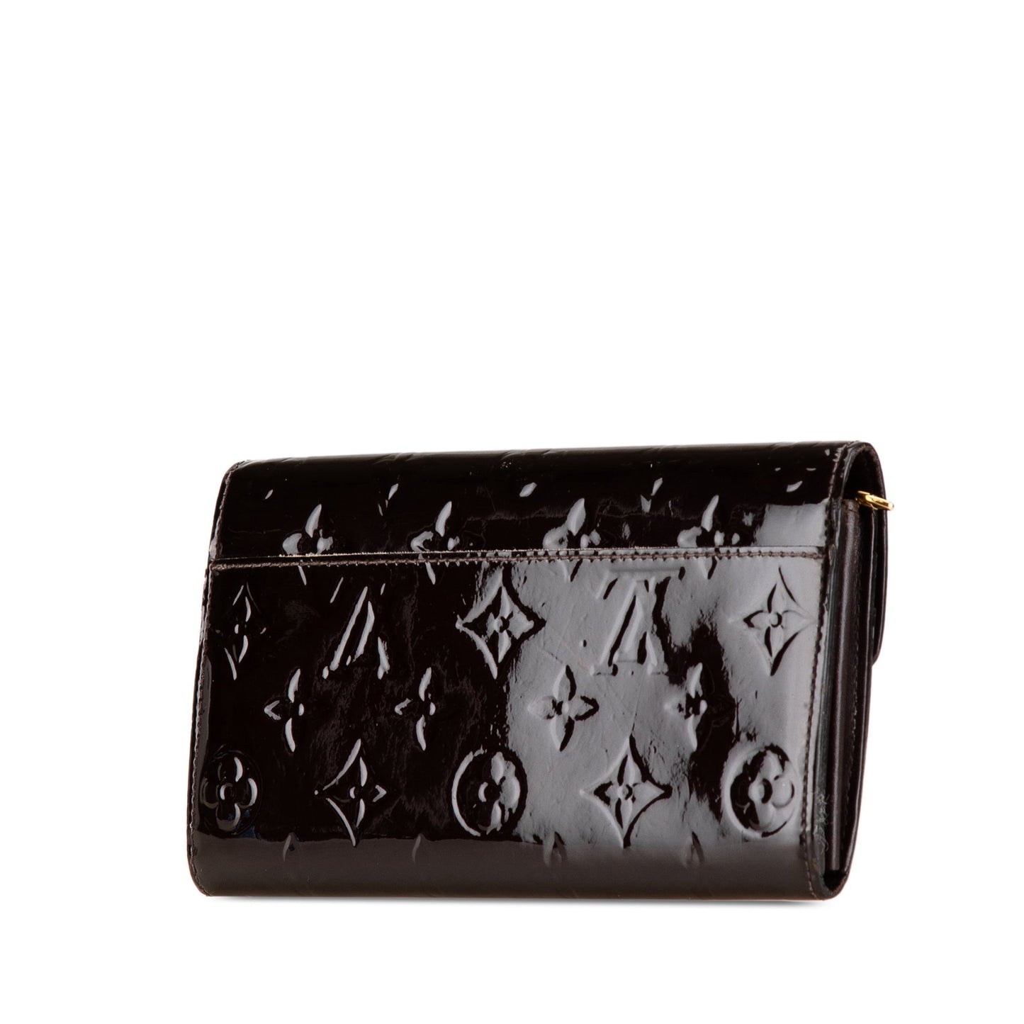 Louis Vuitton Monogram Vernis Sarah Wallet NM Purple