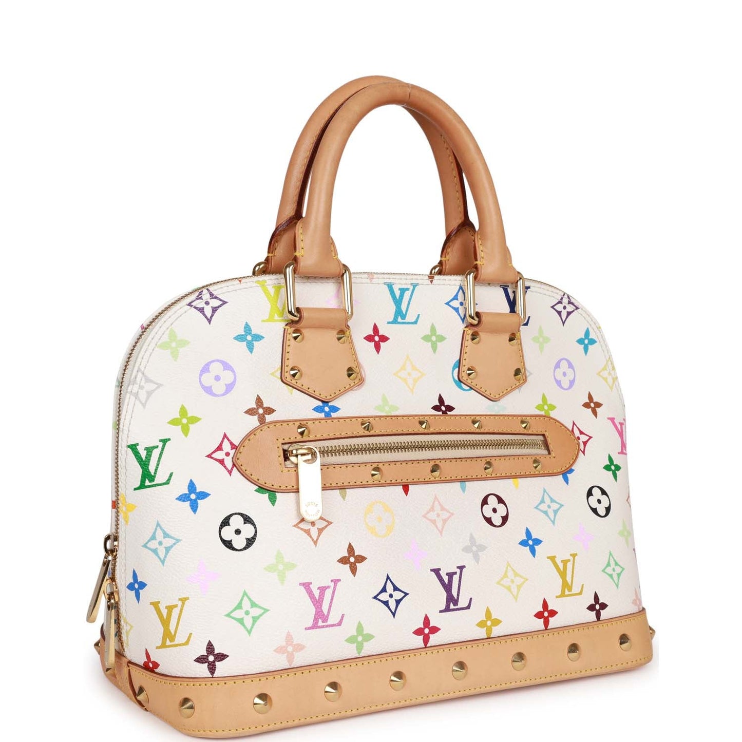 Louis Vuitton Monogram Multicolor White Alma