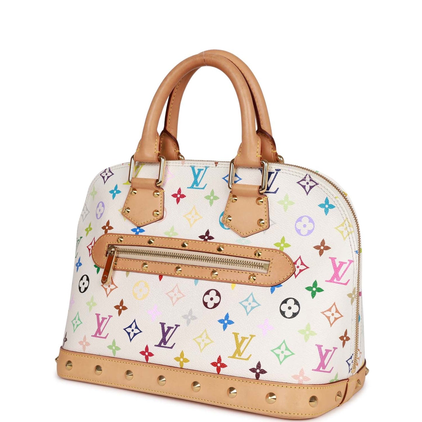Louis Vuitton Monogram Multicolor White Alma