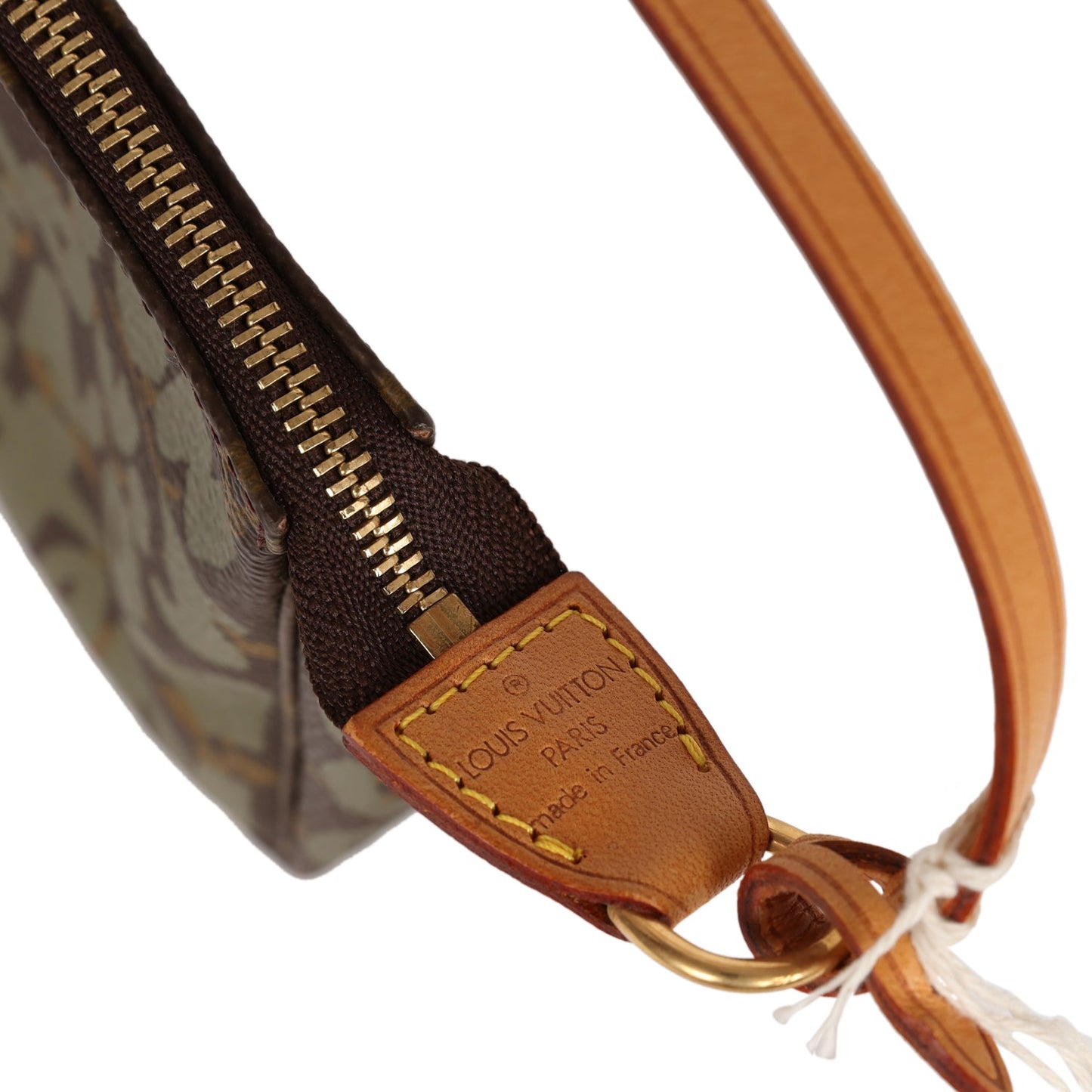 Louis Vuitton x Stephen Sprouse Pochette Accessories Khaki Graffiti Gold Hardware