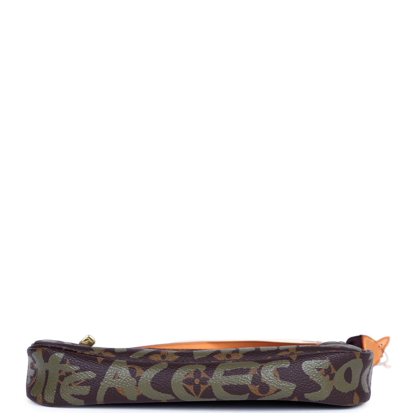 Louis Vuitton x Stephen Sprouse Pochette Accessories Khaki Graffiti Gold Hardware