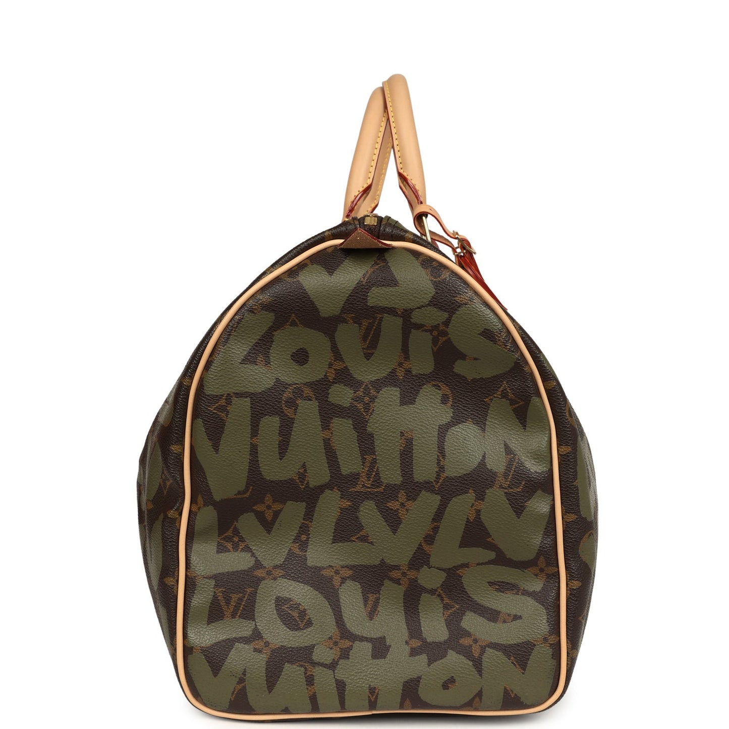 Louis Vuitton x Stephen Sprouse Keepall 50 Khaki Graffiti Gold Hardware