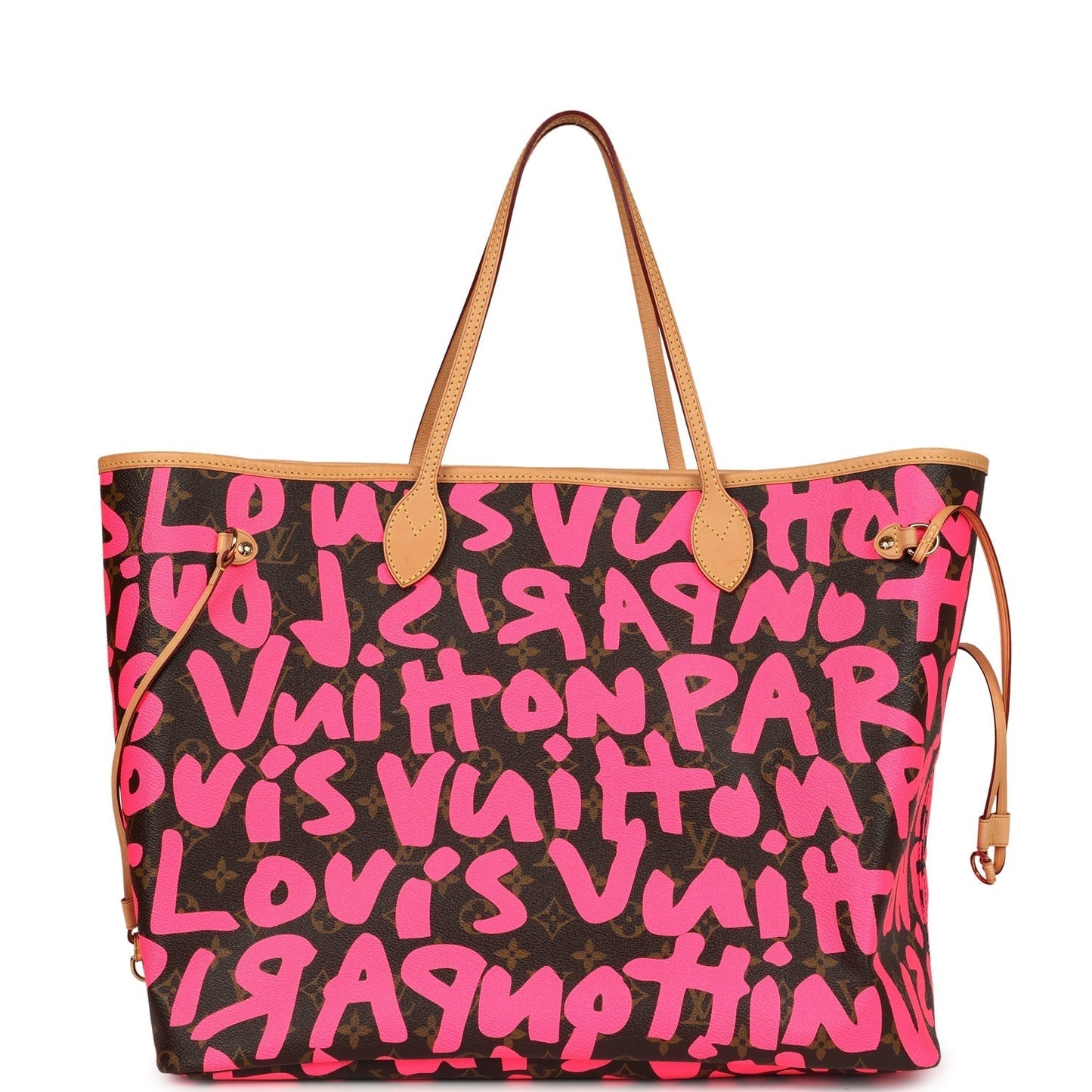 Louis Vuitton Stephen Sprouse Neverfull GM Fuchsia Pink Monogram Graffiti