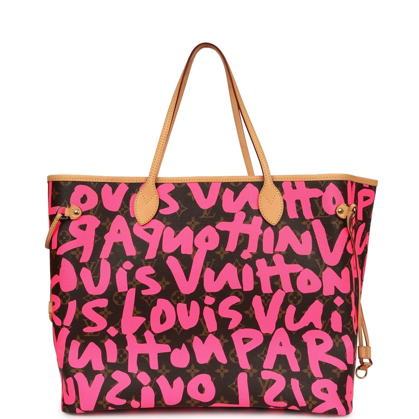 Louis Vuitton Stephen Sprouse Neverfull GM Fuchsia Pink Monogram Graffiti