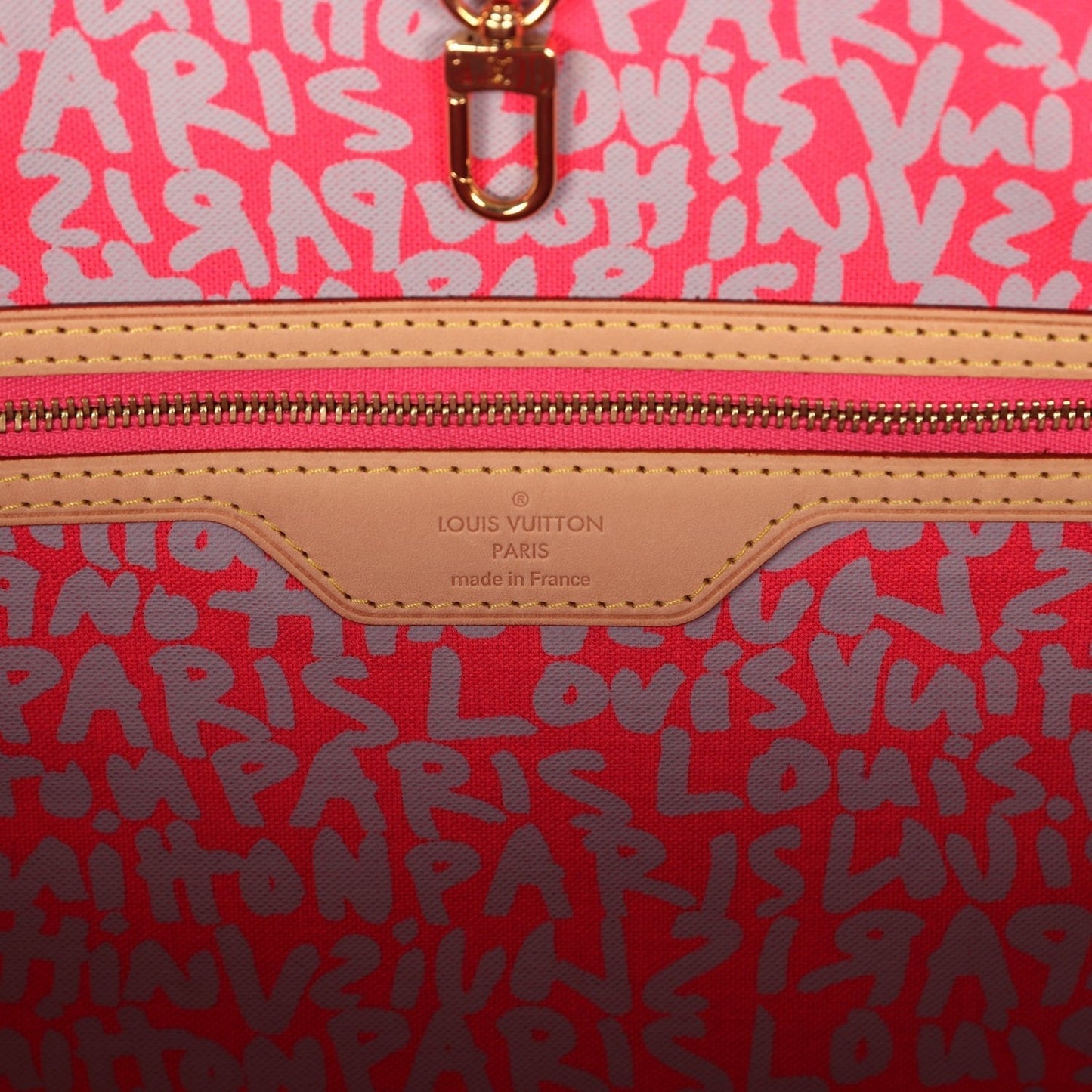 Louis Vuitton Stephen Sprouse Neverfull GM Fuchsia Pink Monogram Graffiti