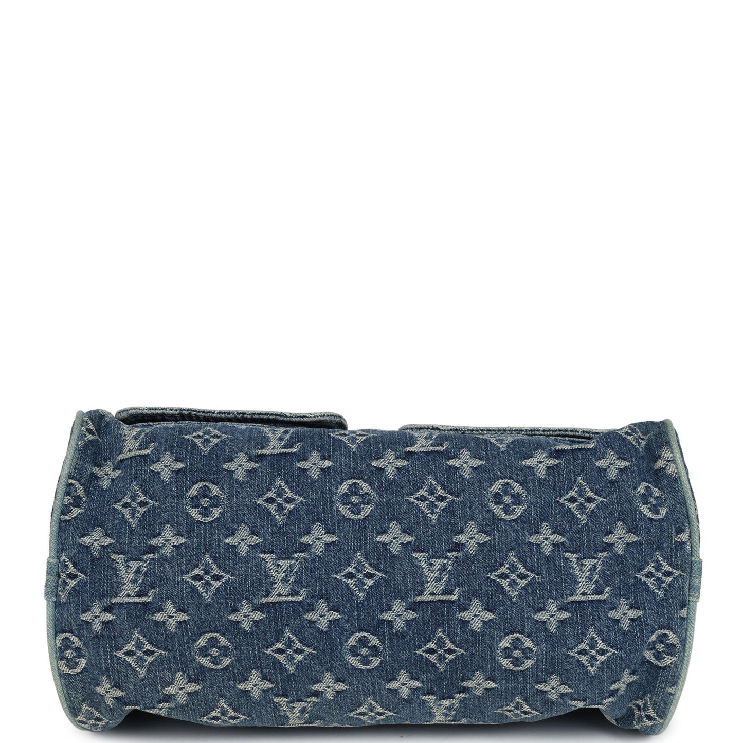 Louis Vuitton Neo Speedy Denim Blue Monogram Gold Hardware