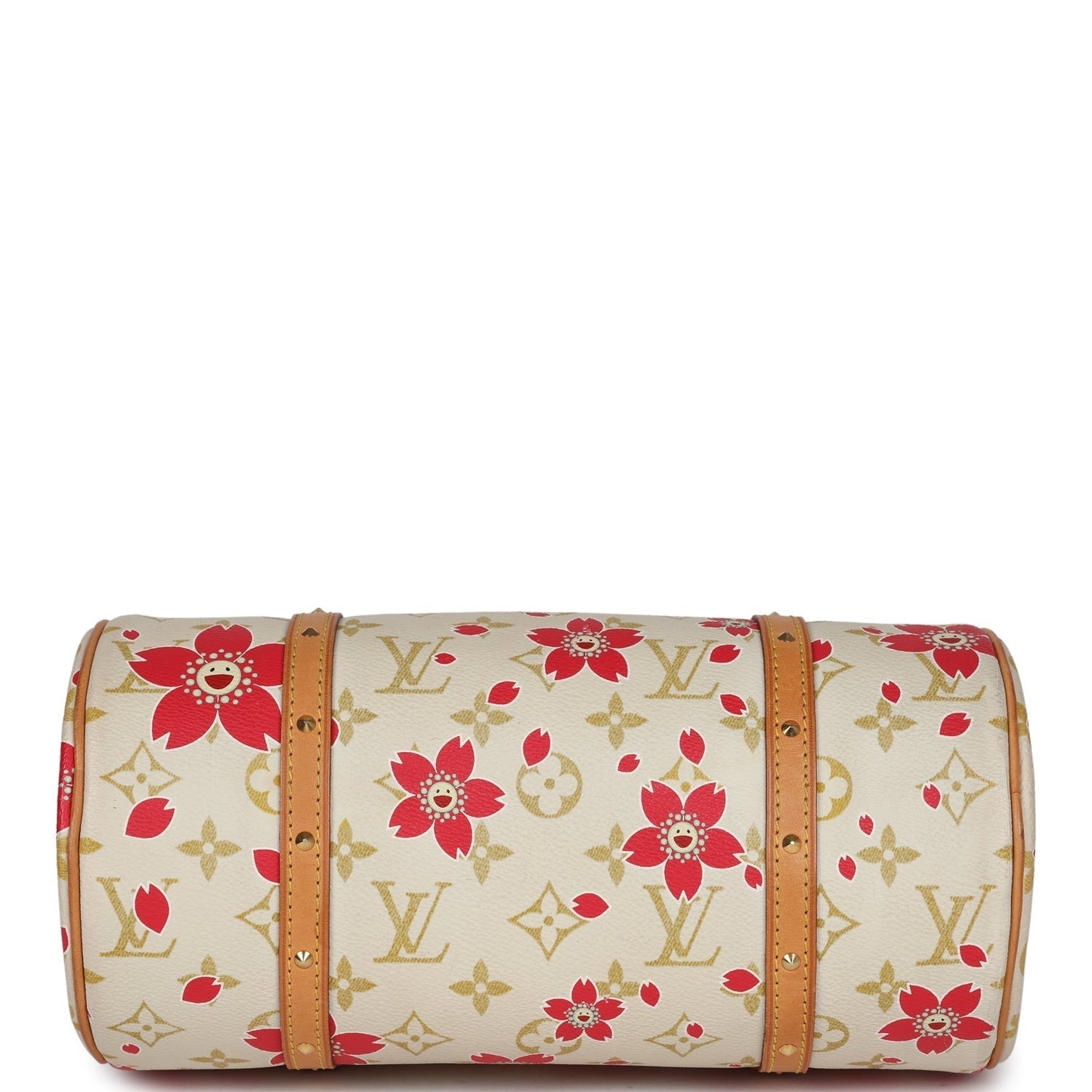 Louis Vuitton X Takashi Murakami Red Cherry Blossom Papillon Gold Hardware
