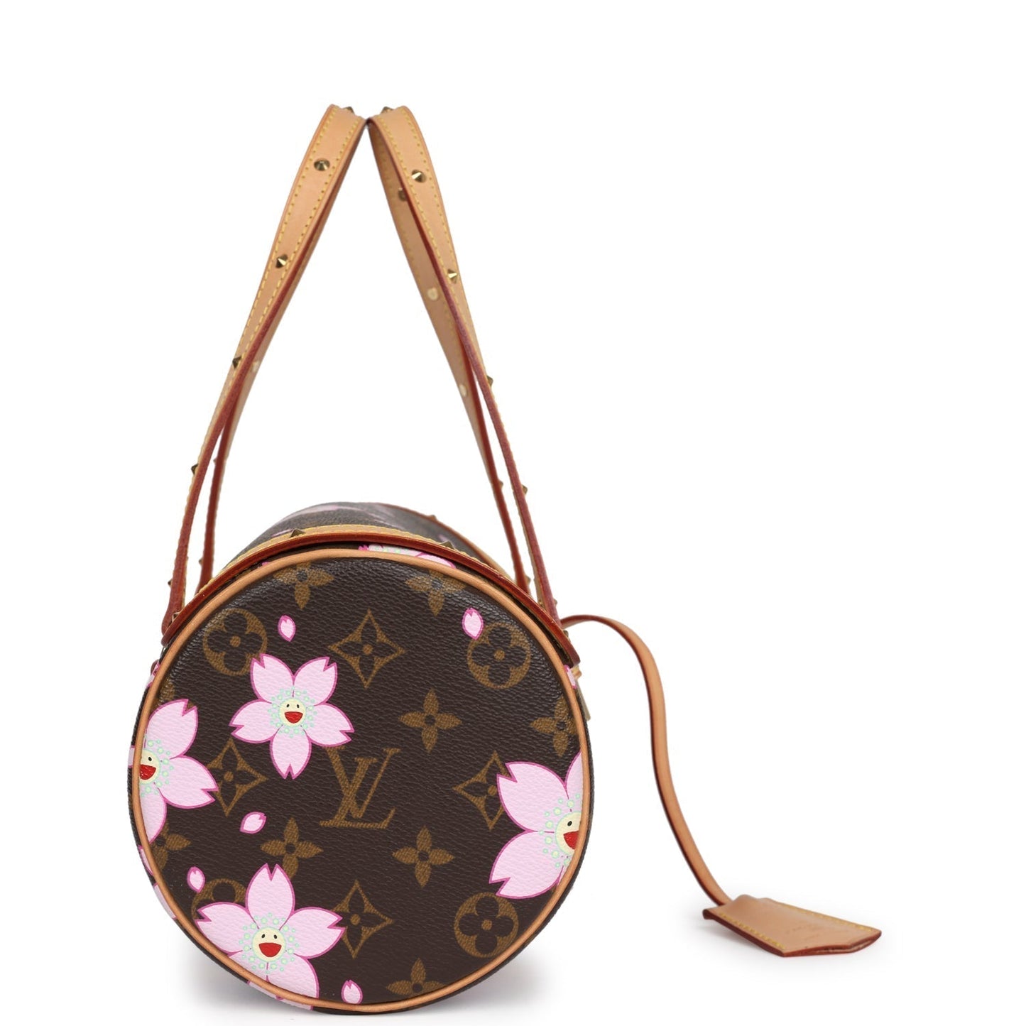 Louis Vuitton X Takashi Murakami Papillon Monogram Cherry Blossom Gold Hardware