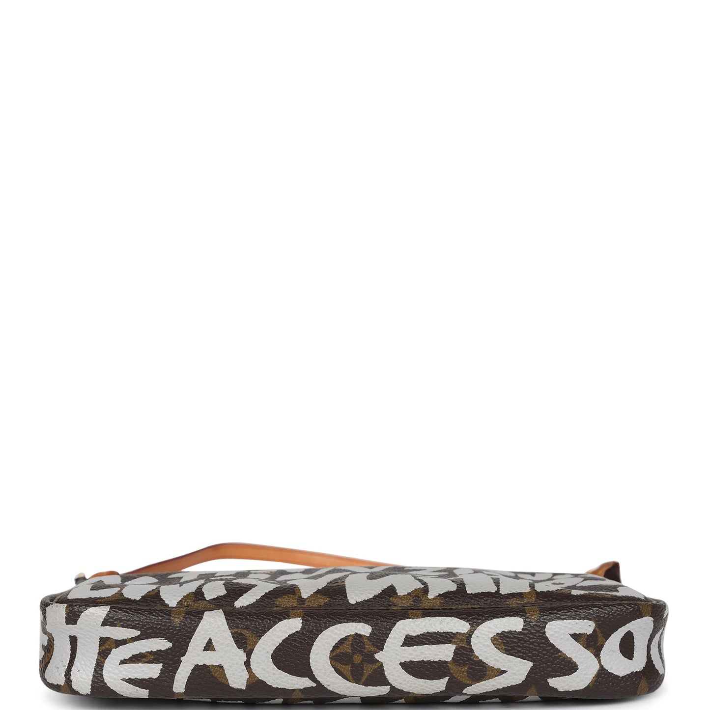 Louis Vuitton x Stephen Sprouse Pochette Accessories White Monogram Graffiti Gold Hardware