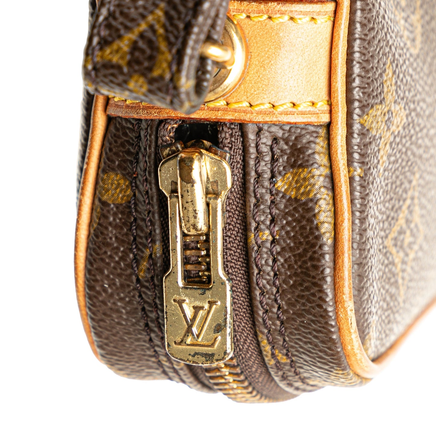 Louis Vuitton Monogram Marly Dragonne PM Brown