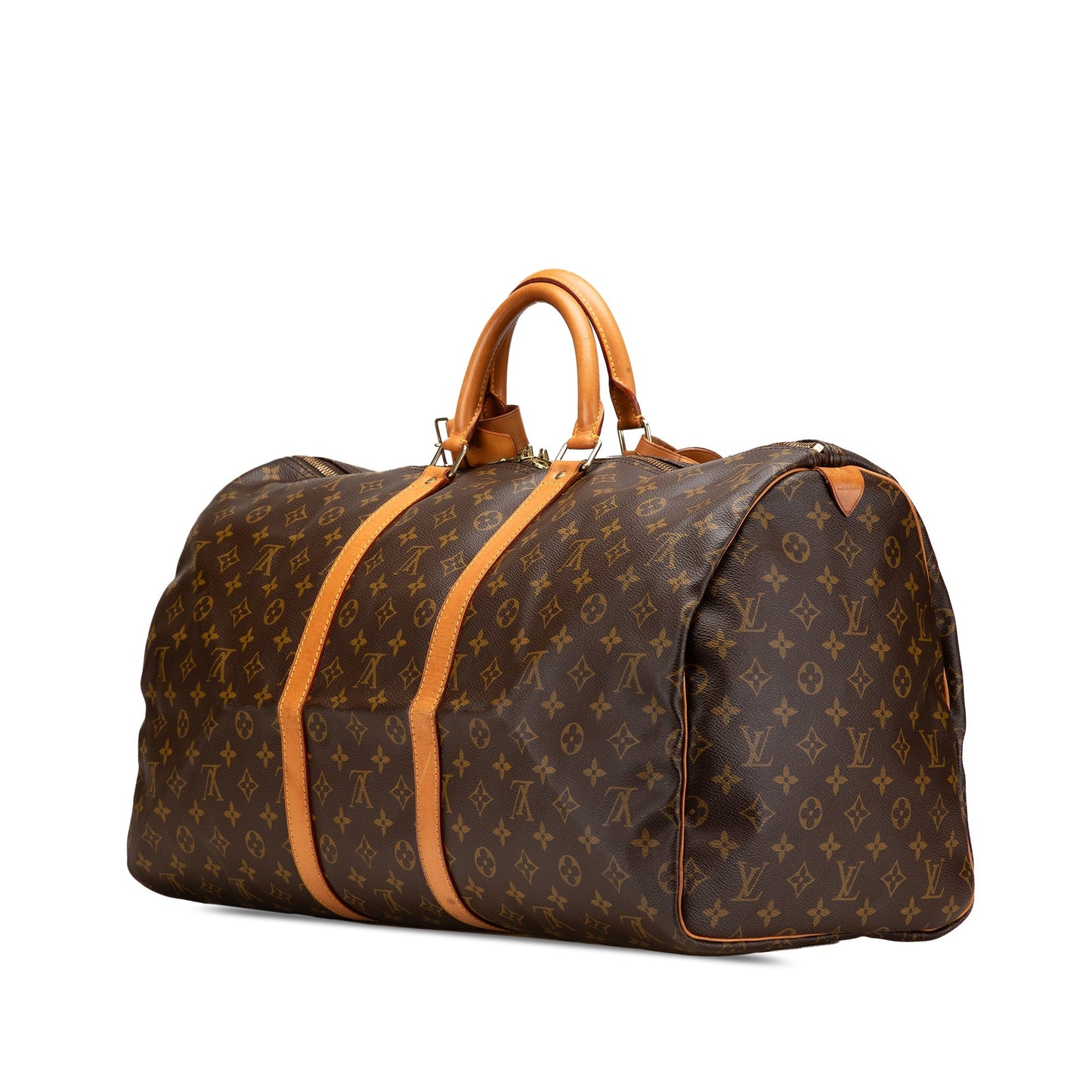 Louis Vuitton Monogram Keepall 55 Brown