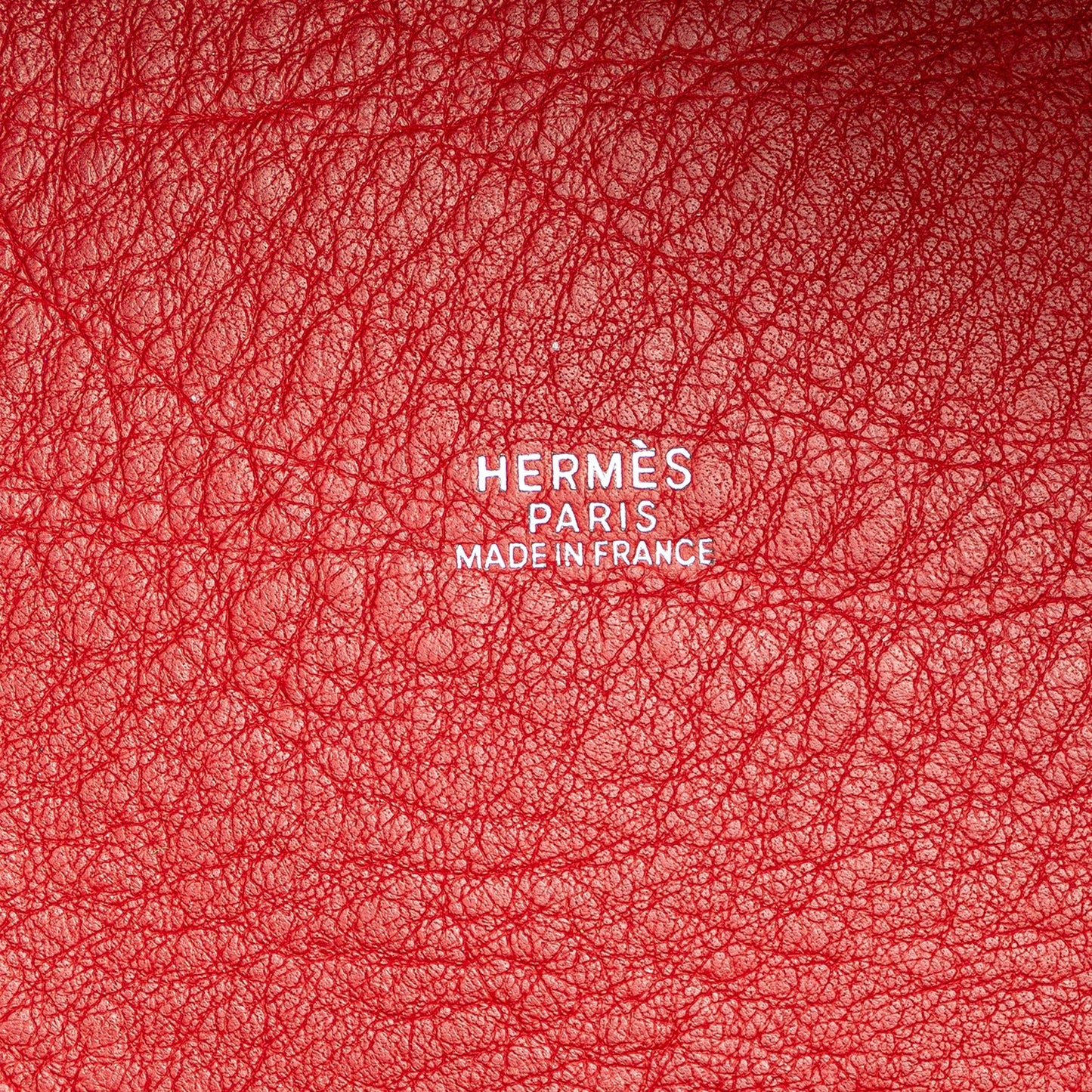 Hermès Clemence Picotin 18 Red