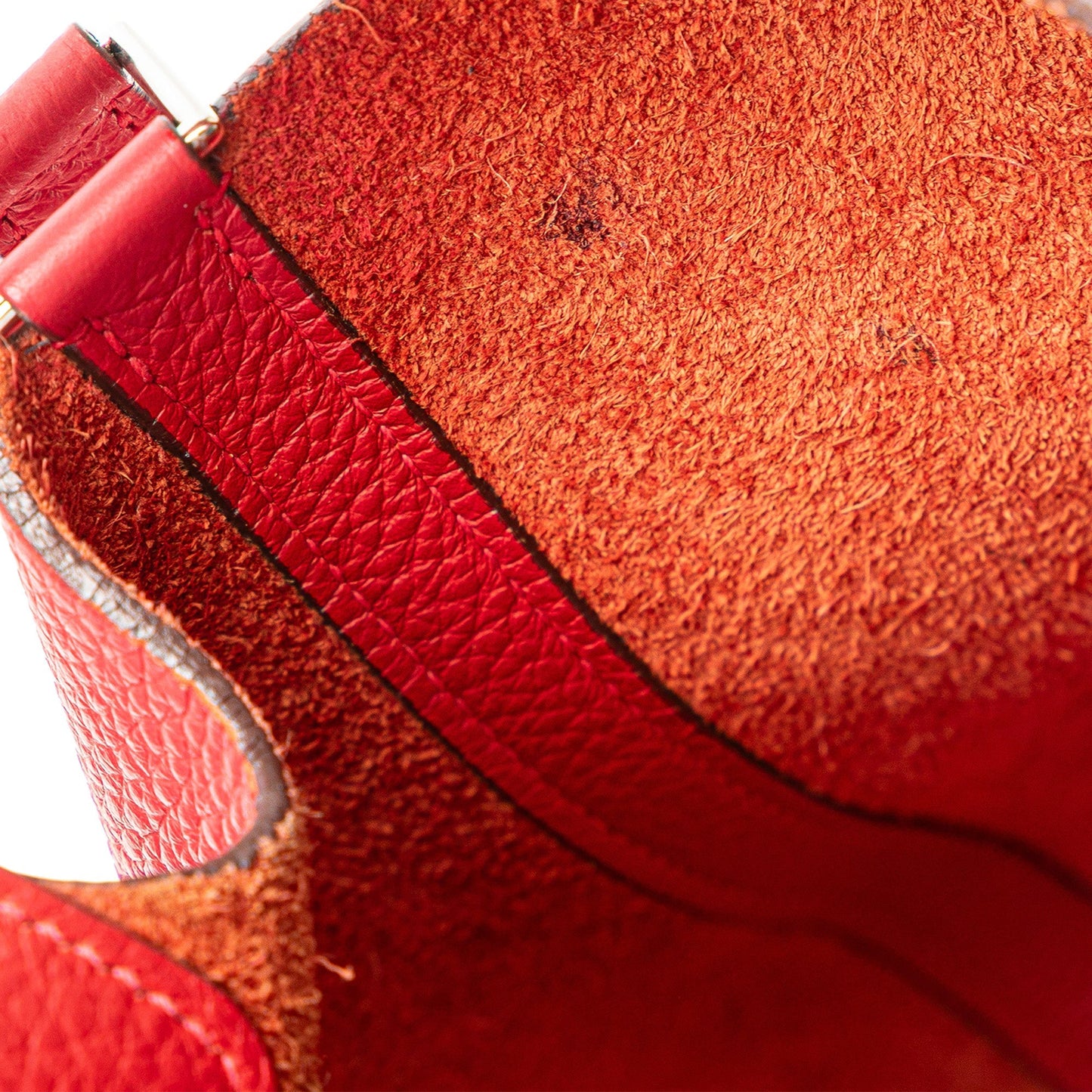 Hermès Clemence Picotin 18 Red