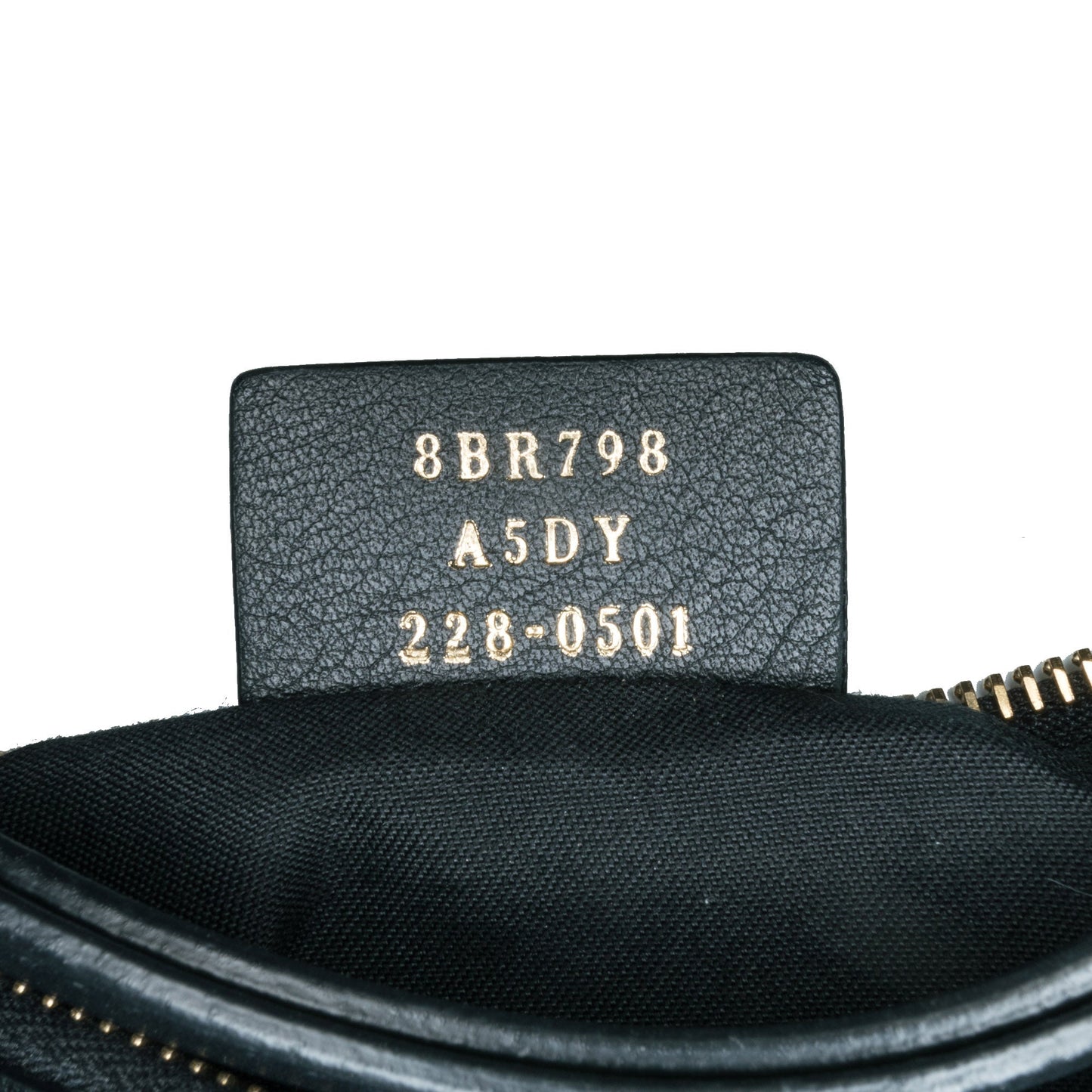 Fendi Medium Leather Fendigraphy Hobo Black