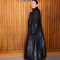 Paris Fashion Week Liv Tyler Leather Coat
