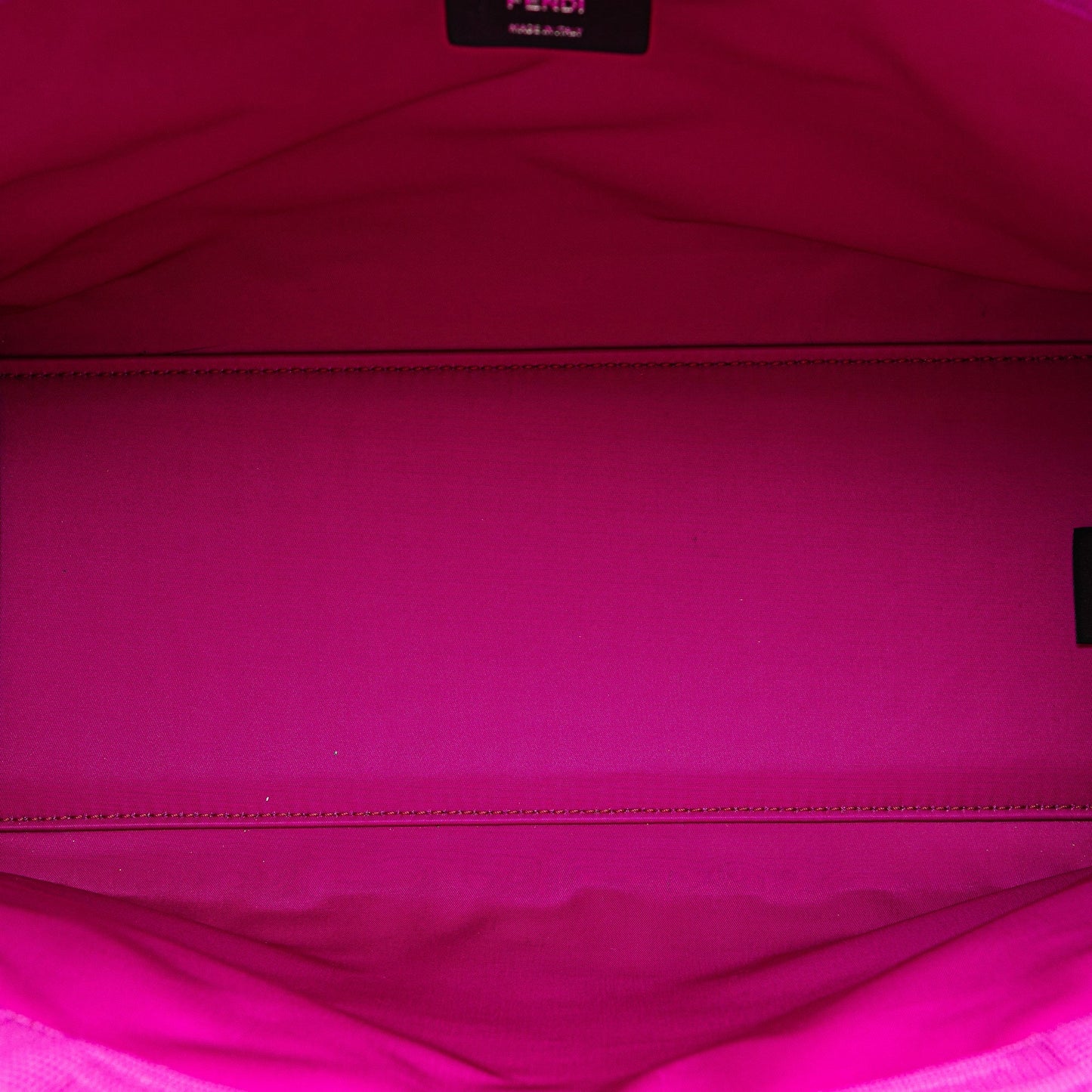 Fendi Medium Zucca Canvas Sunshine Shopper Tote Purple