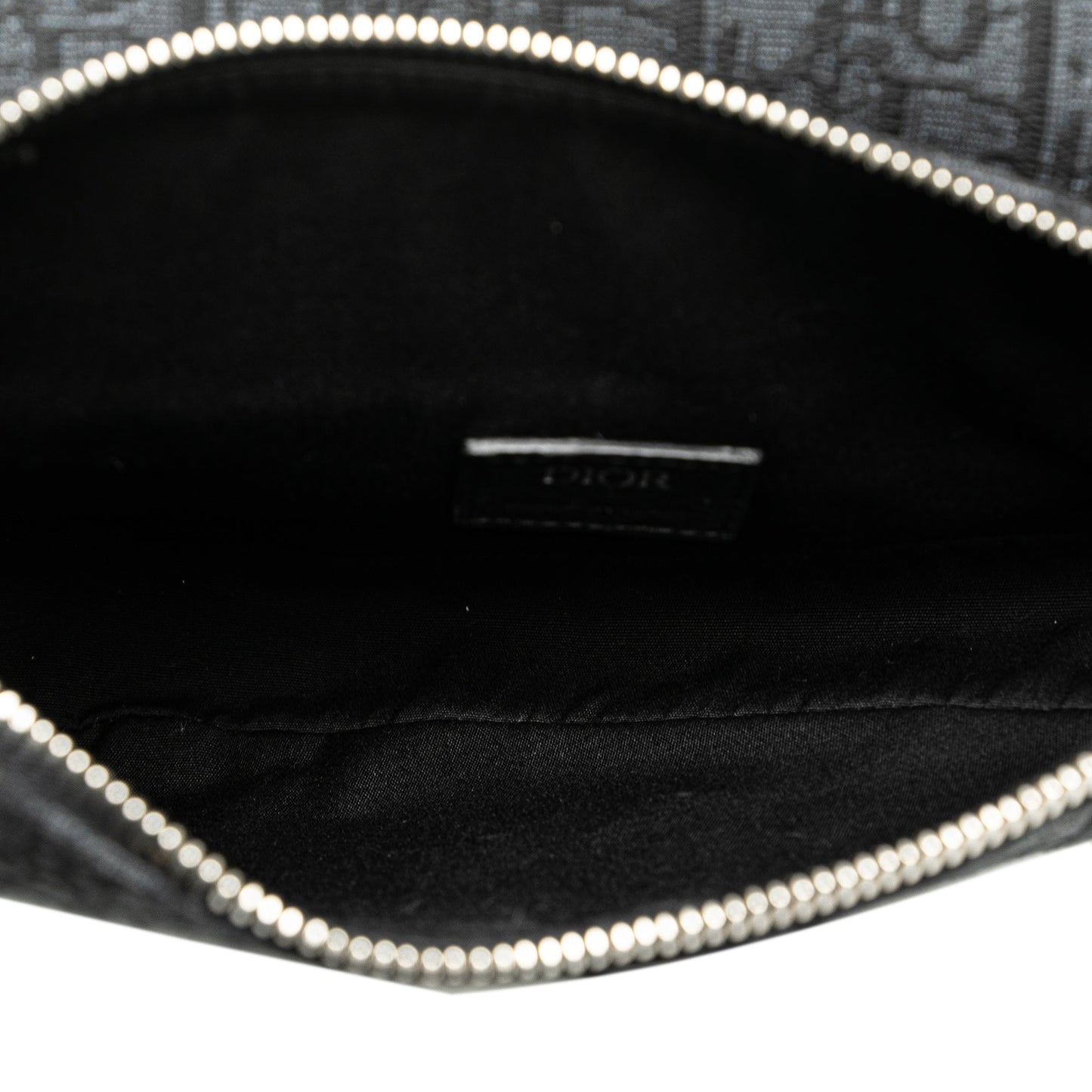 Dior Oblique Canvas Saddle Crossbody Black