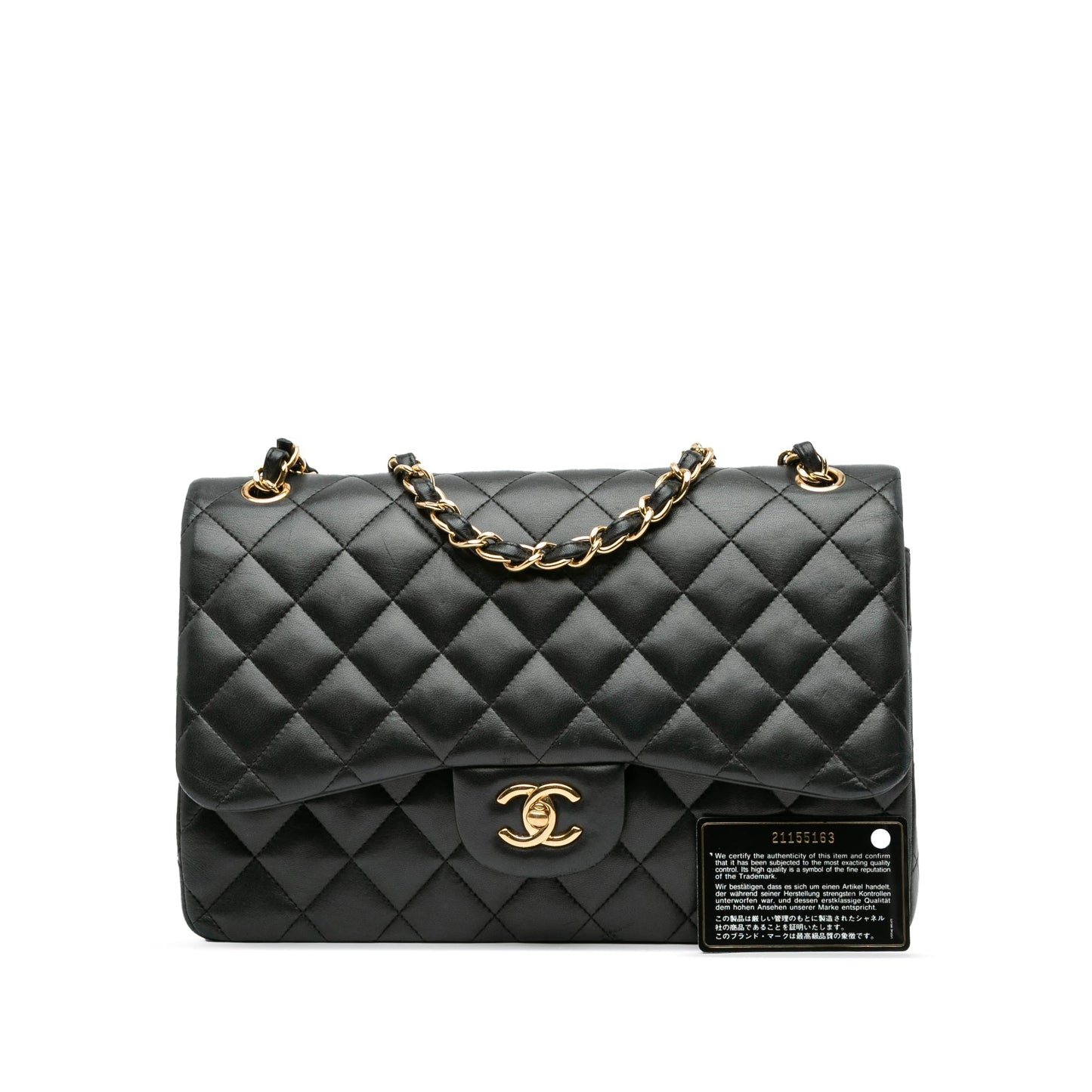 Chanel Jumbo Classic Lambskin Double Flap Black