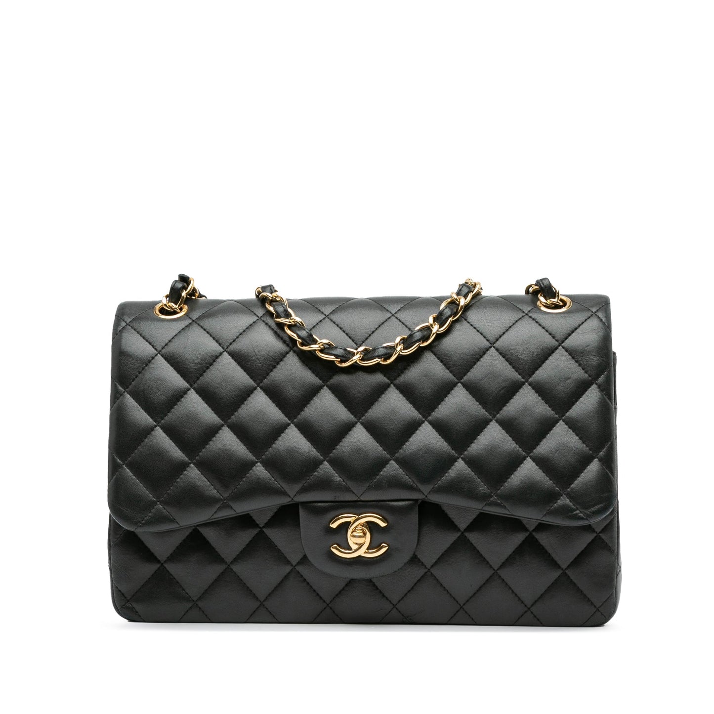 Chanel Jumbo Classic Lambskin Double Flap Black