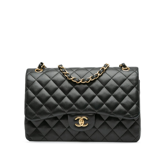 Chanel Jumbo Classic Lambskin Double Flap Black