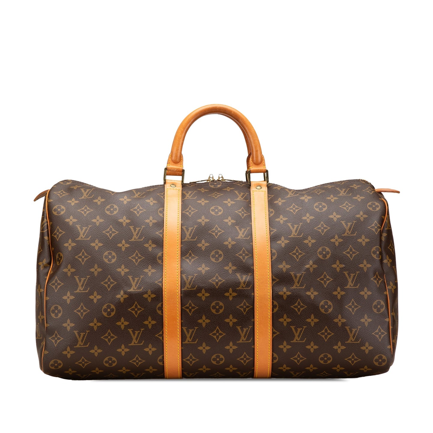 Louis Vuitton Monogram Keepall 50 Brown