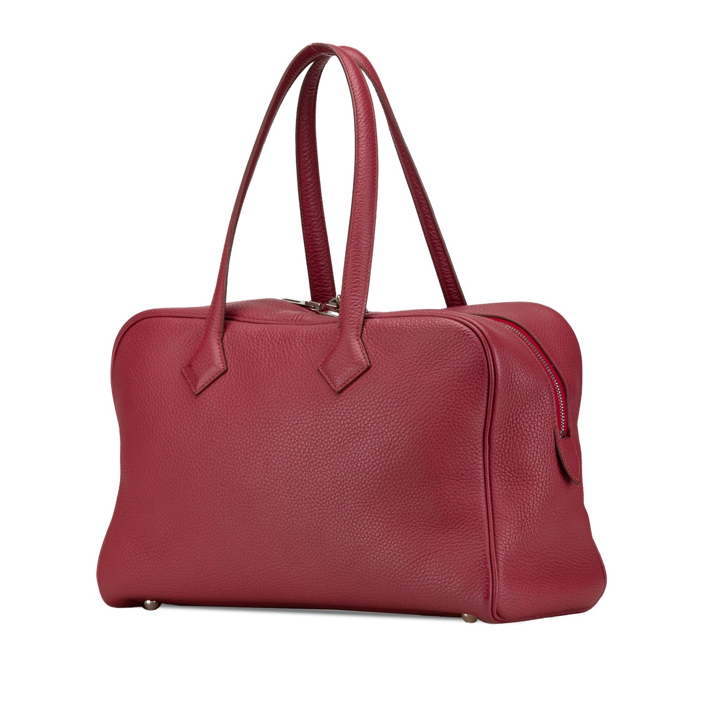 Hermès Clemence Victoria II 35 Red