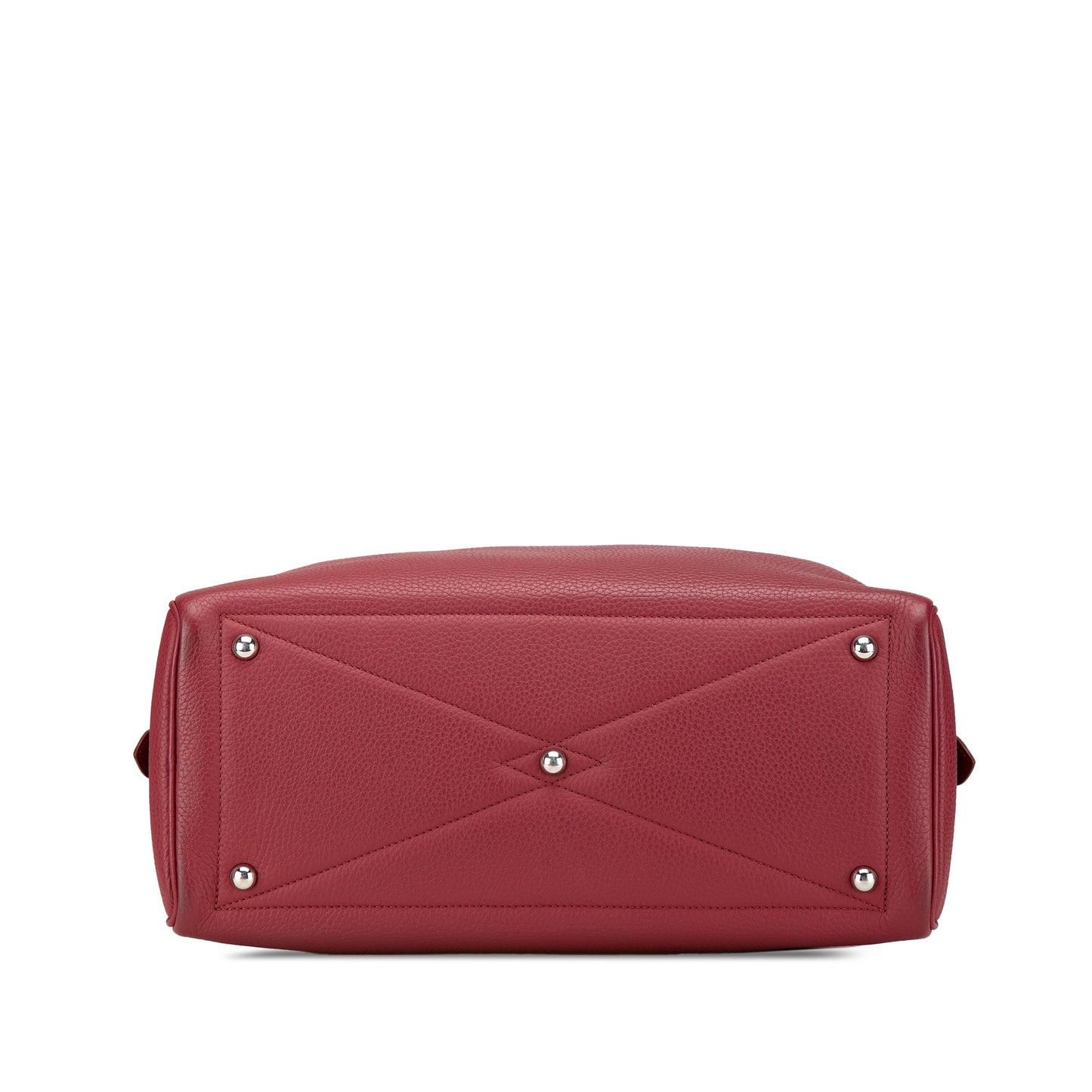 Hermès Clemence Victoria II 35 Red