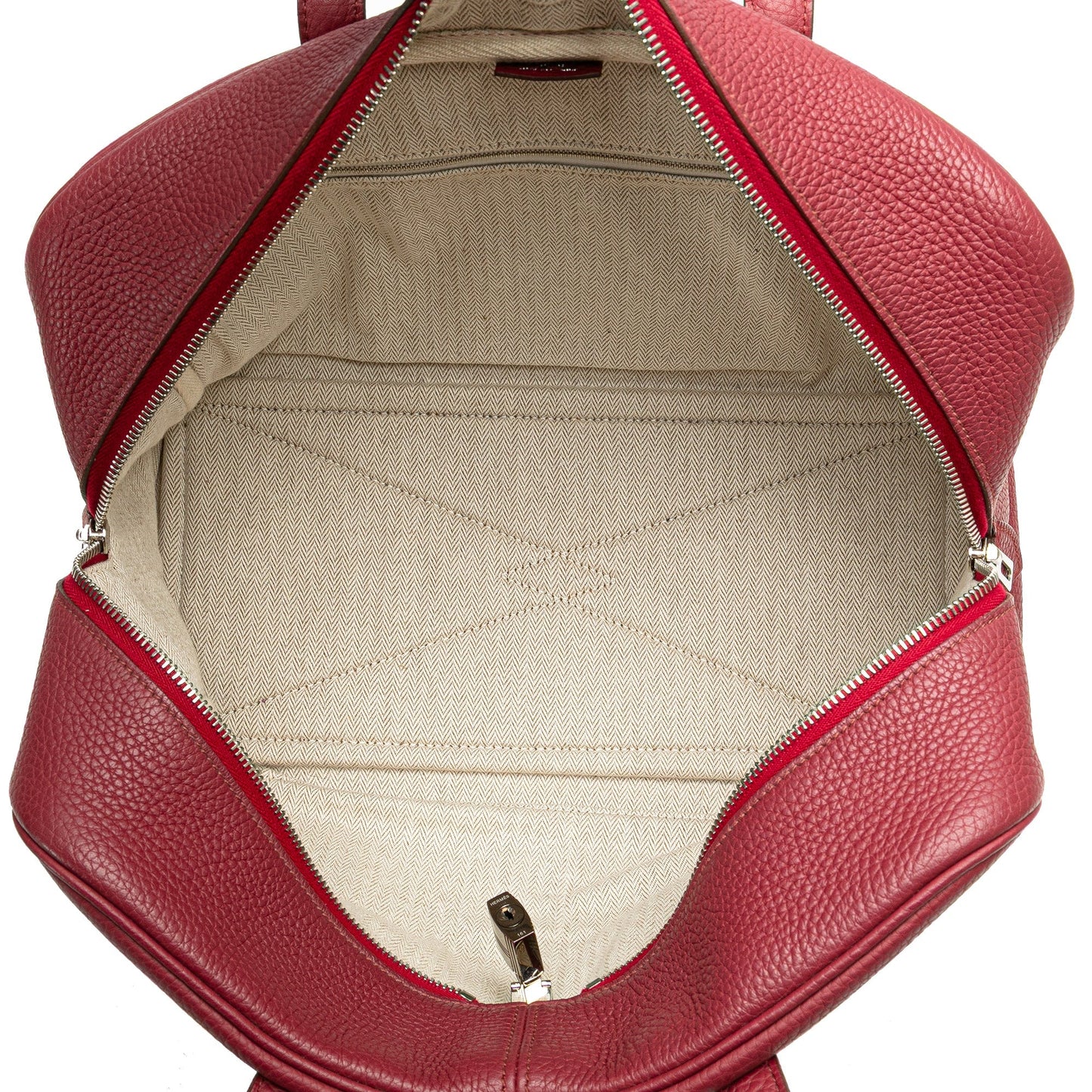 Hermès Clemence Victoria II 35 Red