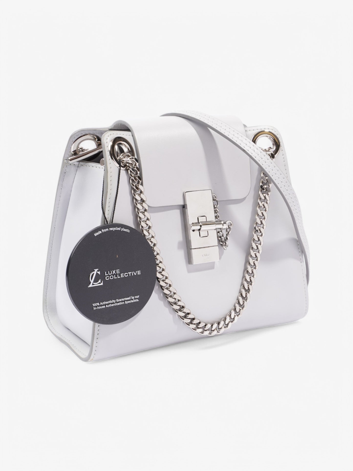 Chloe Drew Bijou Grey Leather