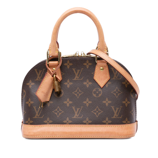 Louis Vuitton Monogram Alma BB Brown