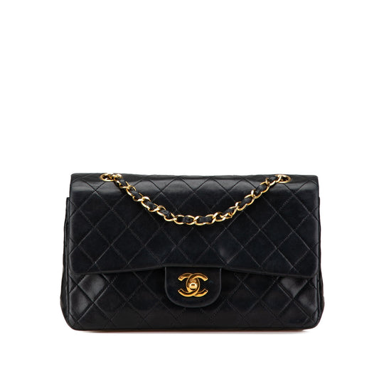 Chanel Medium Classic Lambskin Double Flap Black