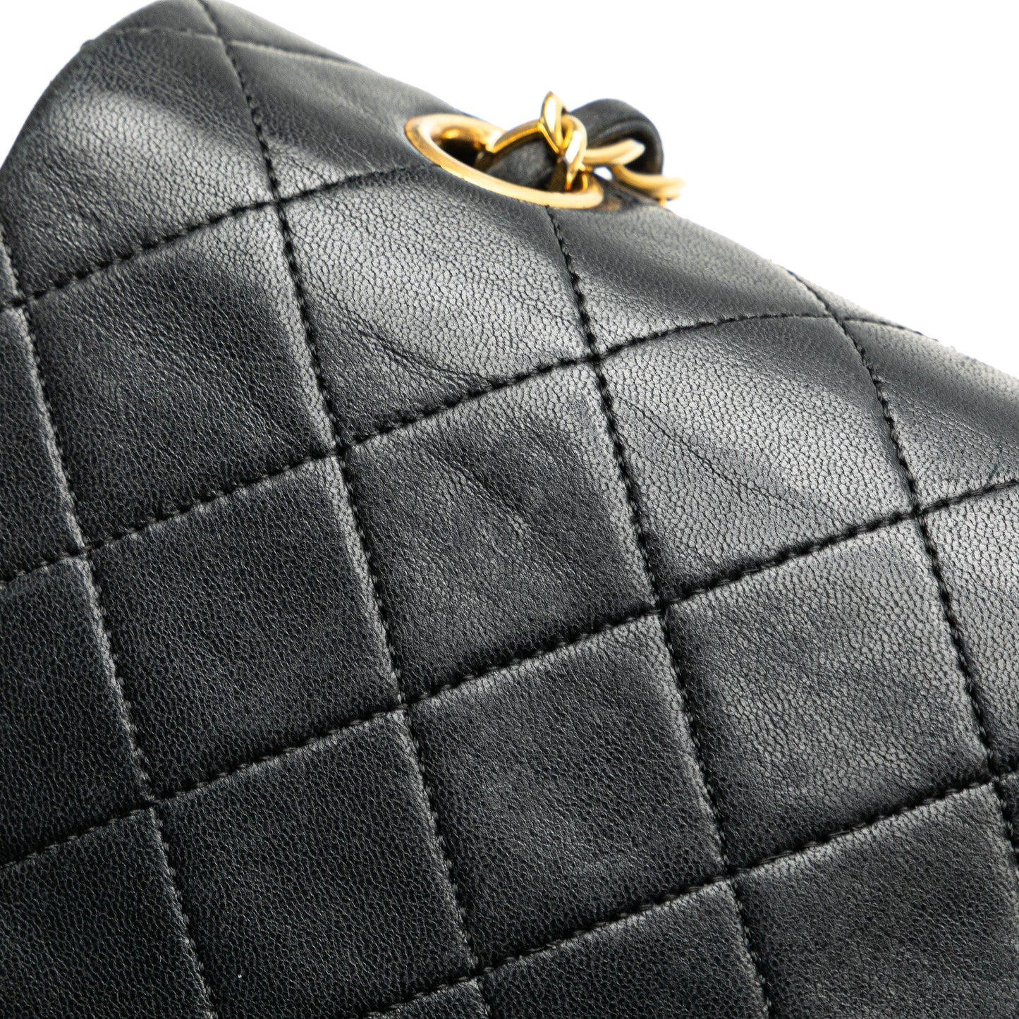 Chanel Medium Classic Lambskin Double Flap Black