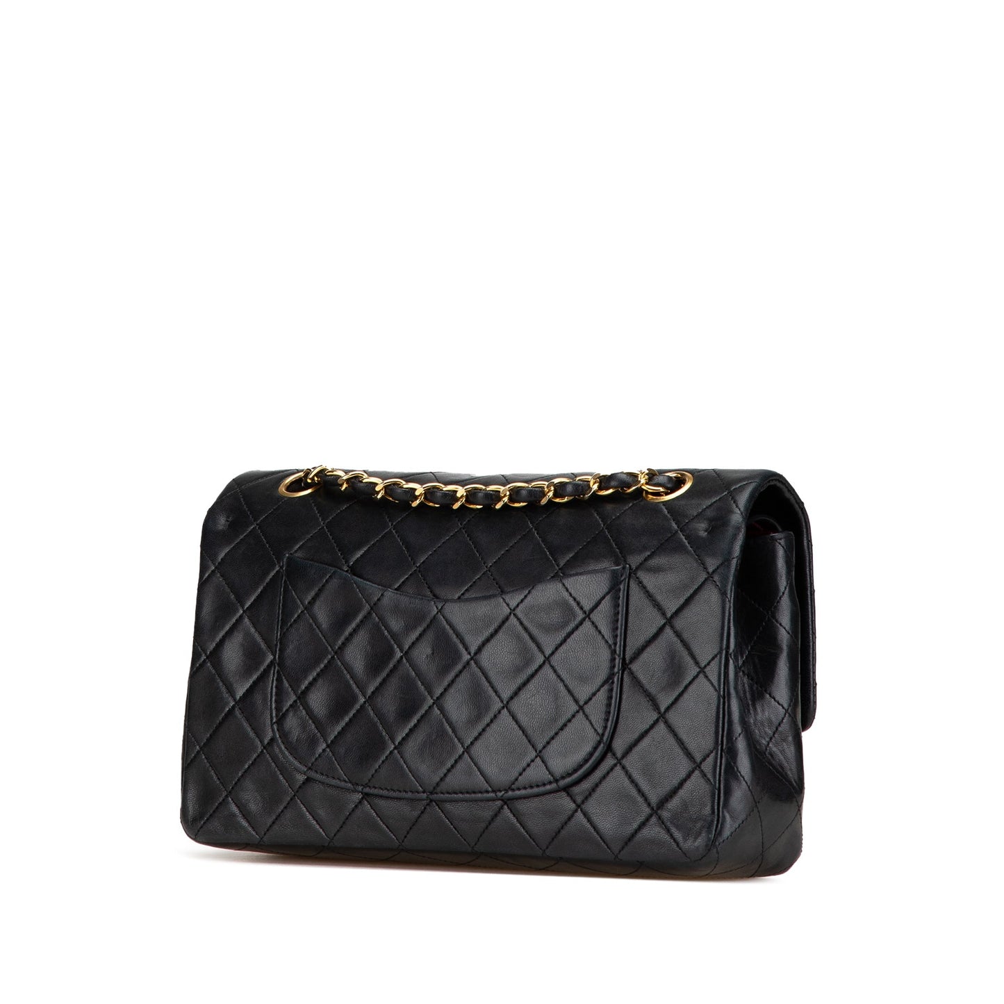 Chanel Medium Classic Lambskin Double Flap Black