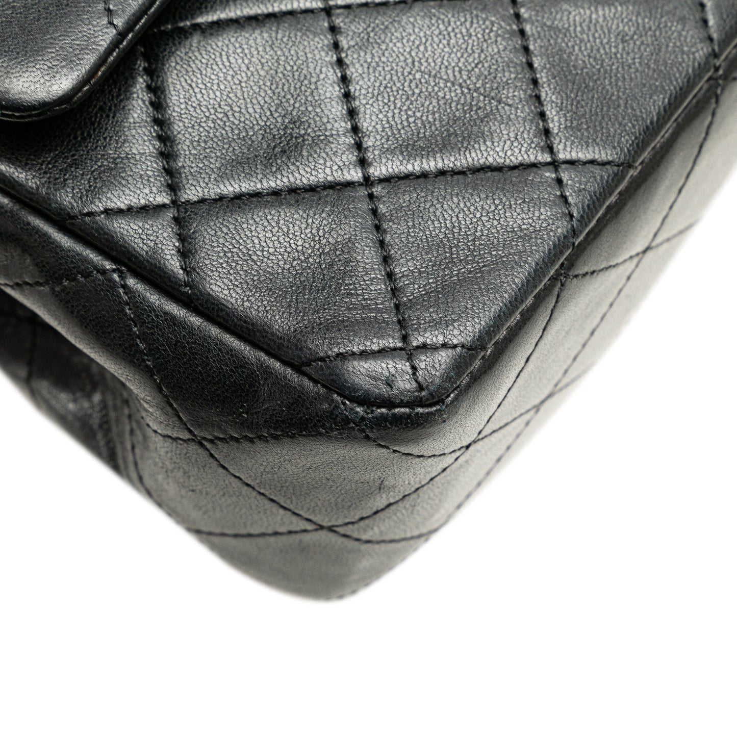 Chanel Medium Classic Lambskin Double Flap Black