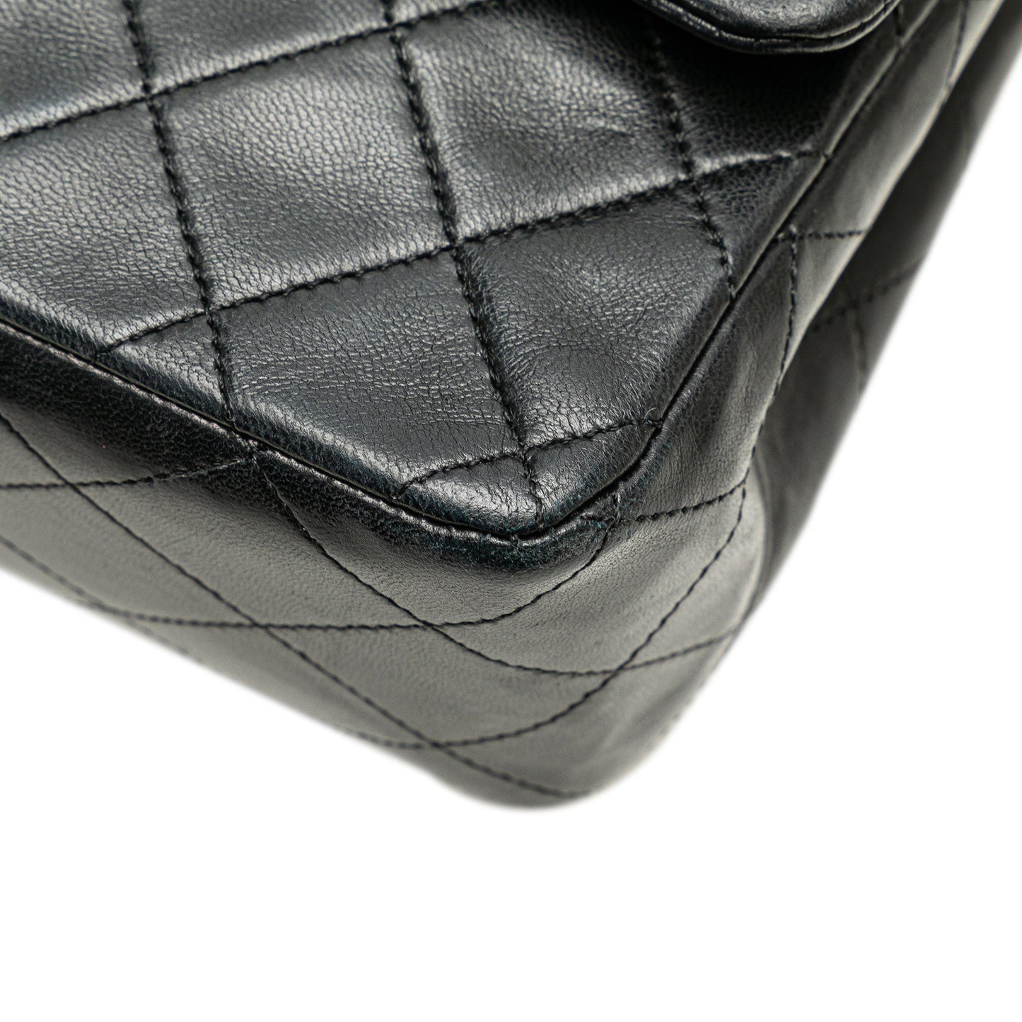 Chanel Medium Classic Lambskin Double Flap Black