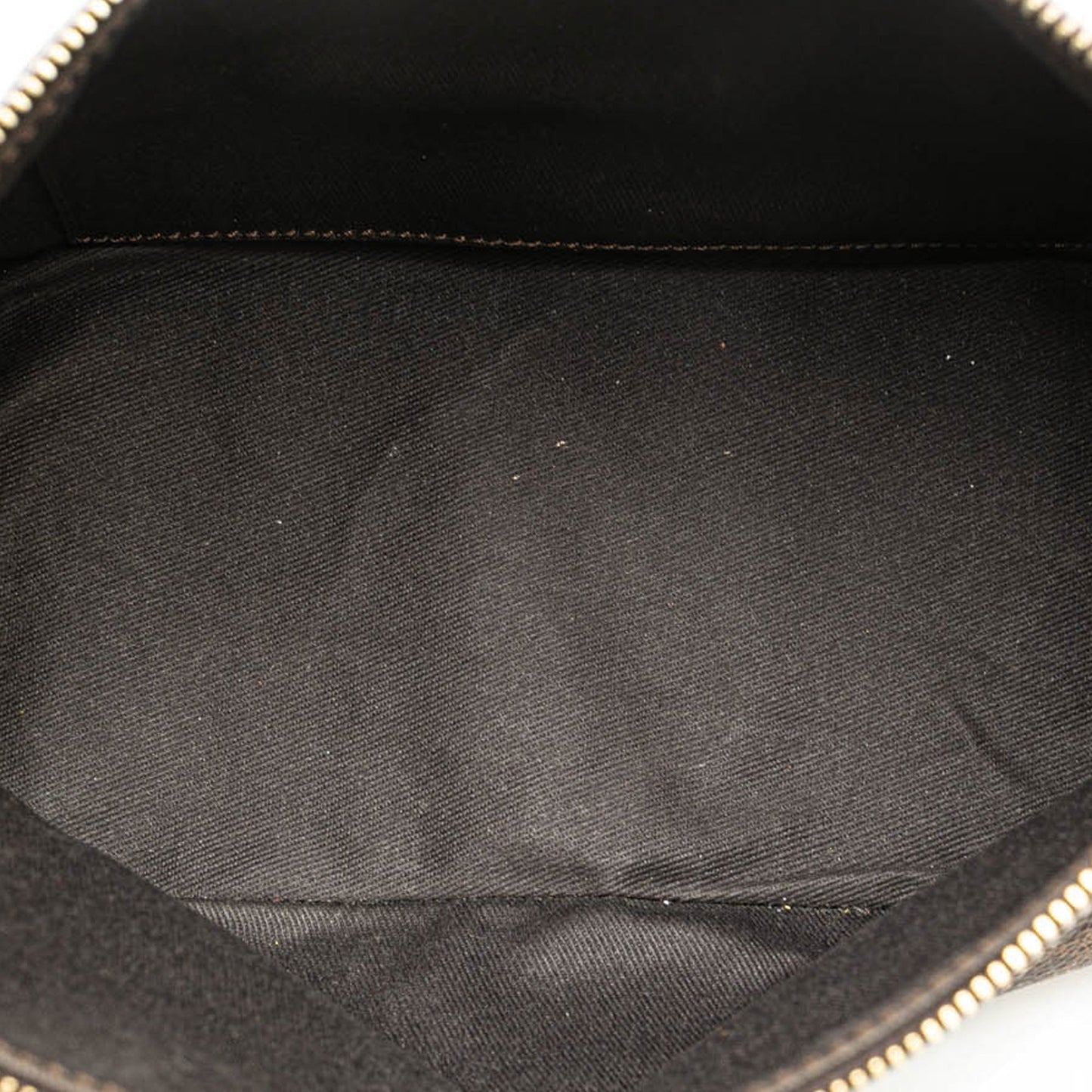 Celine Macadam Coated Canvas Shoulder Bag Brown