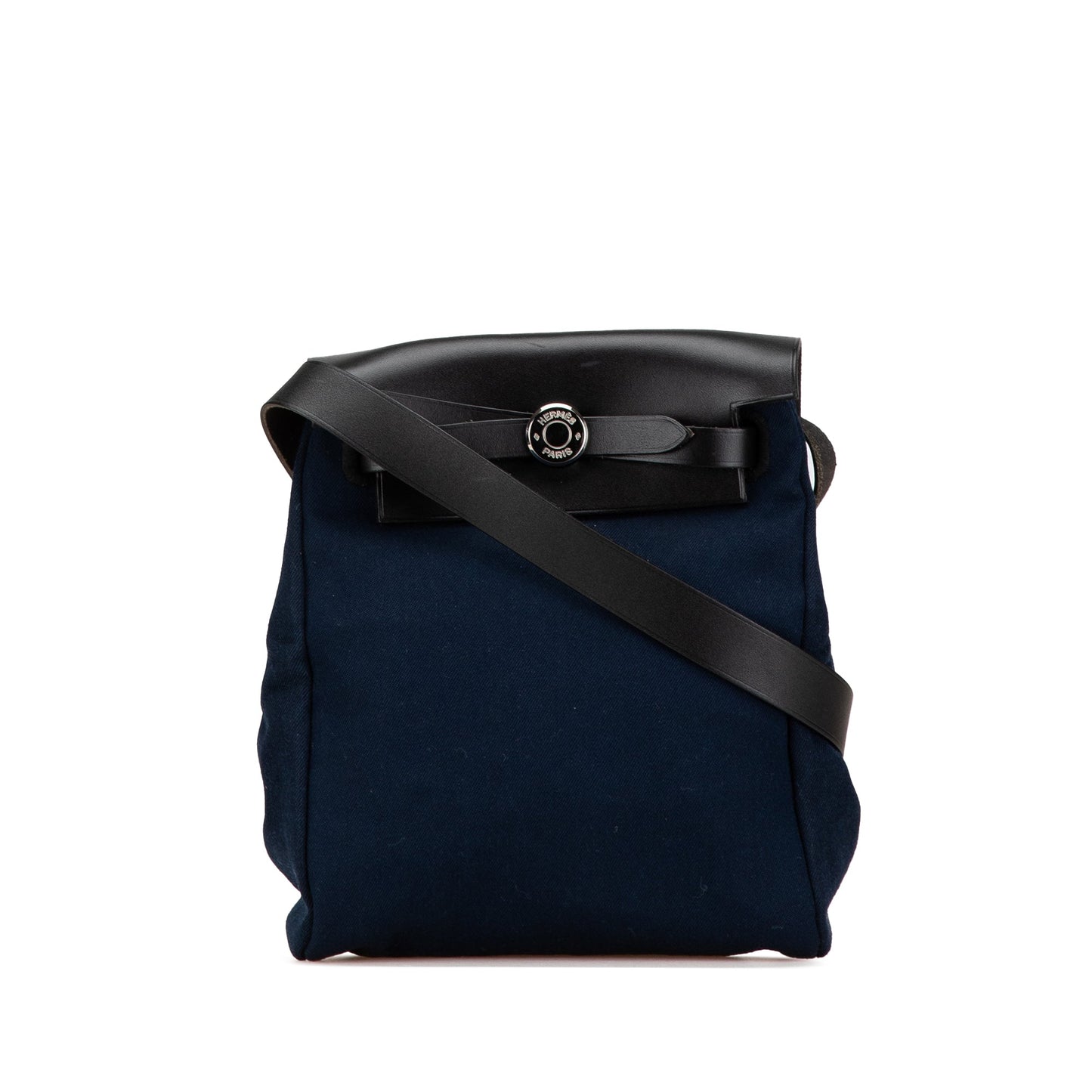 Hermès Toile Herbag TPM Blue