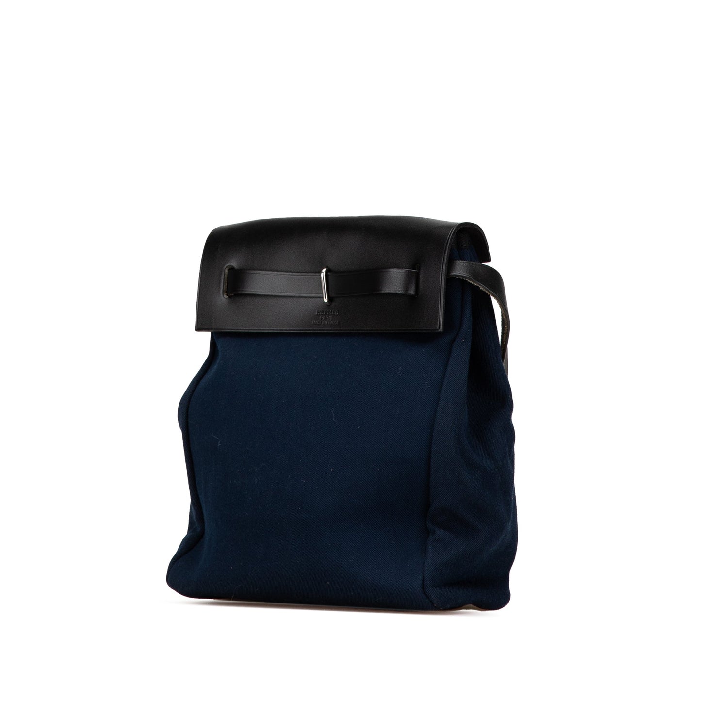 Hermès Toile Herbag TPM Blue