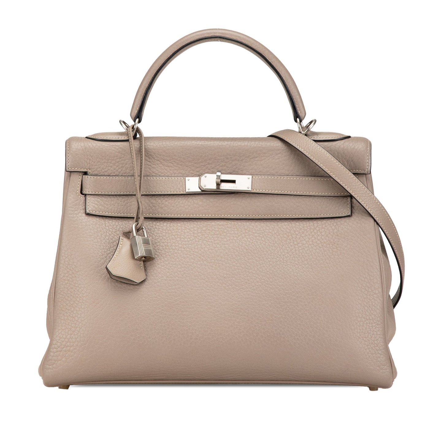 Hermès Clemence Kelly Retourne 32 Brown