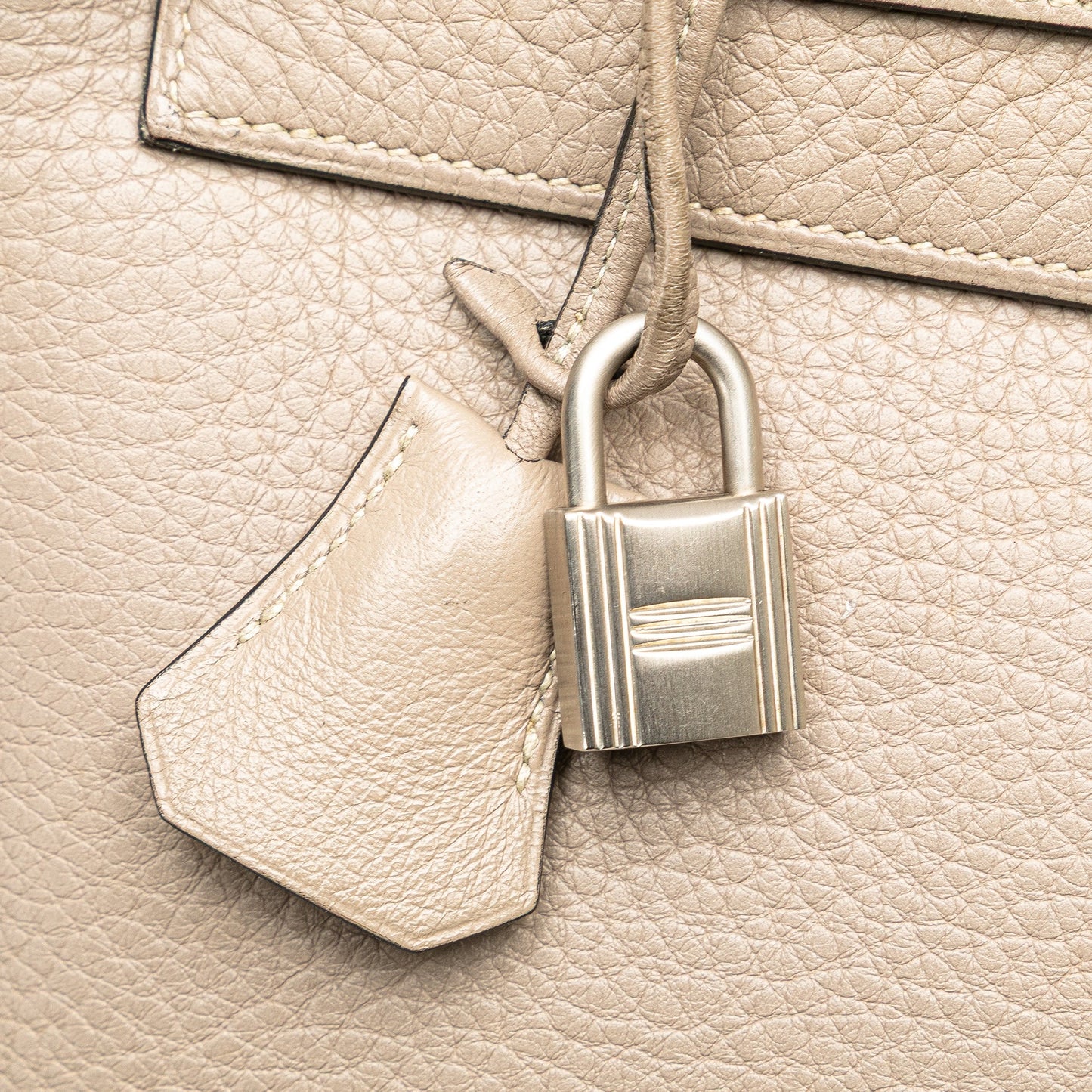 Hermès Clemence Kelly Retourne 32 Brown