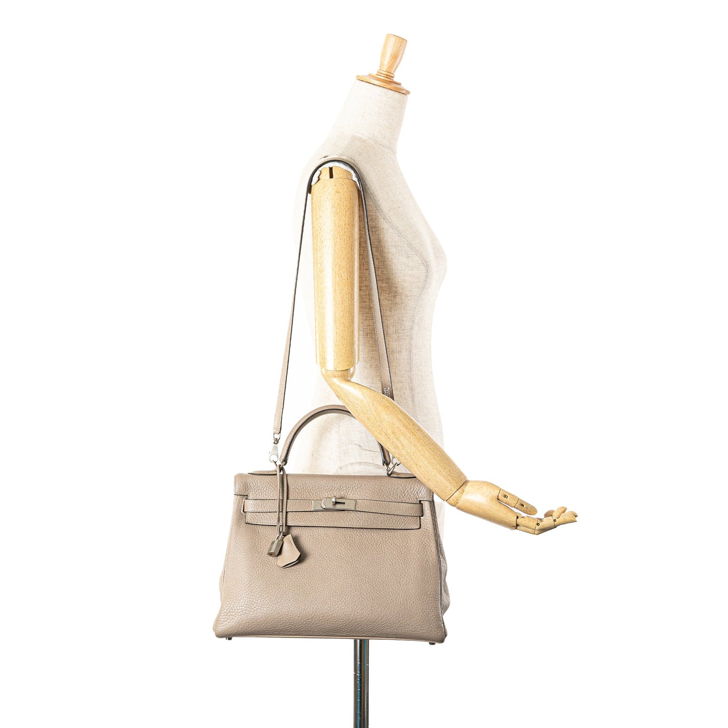 Hermès Clemence Kelly Retourne 32 Brown