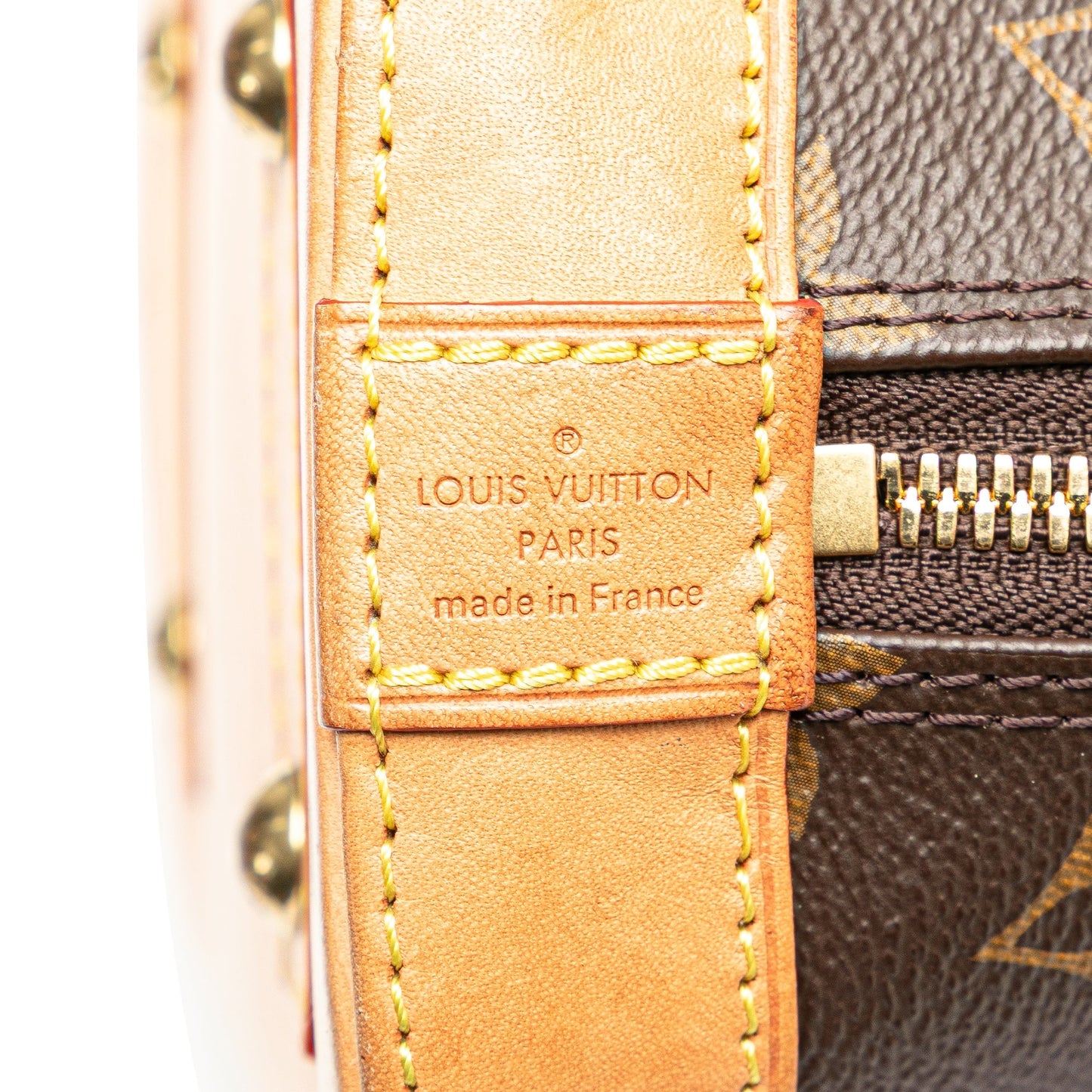 Louis Vuitton Monogram Alma BB Brown