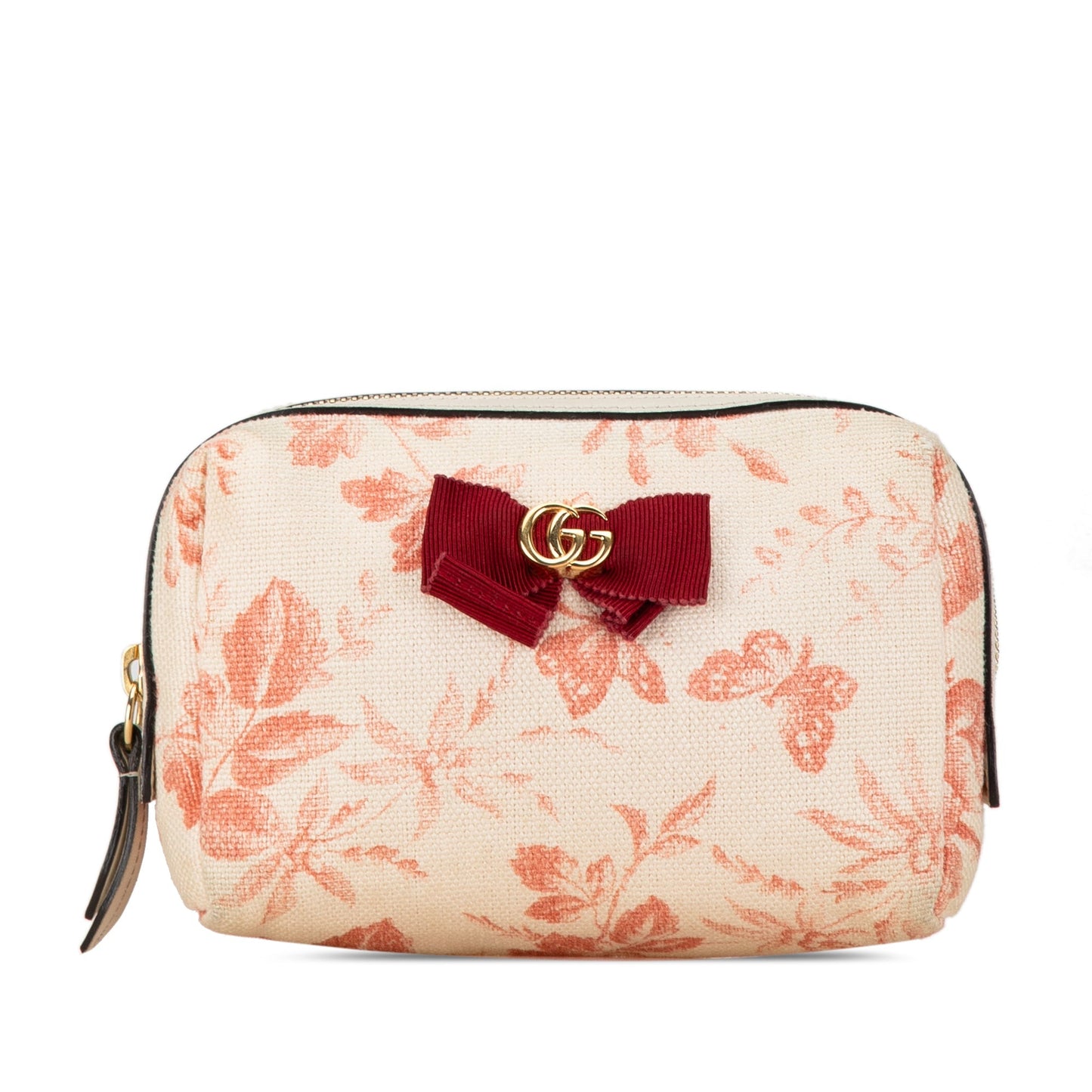 Gucci GG Marmont Herbarium Pouch Brown