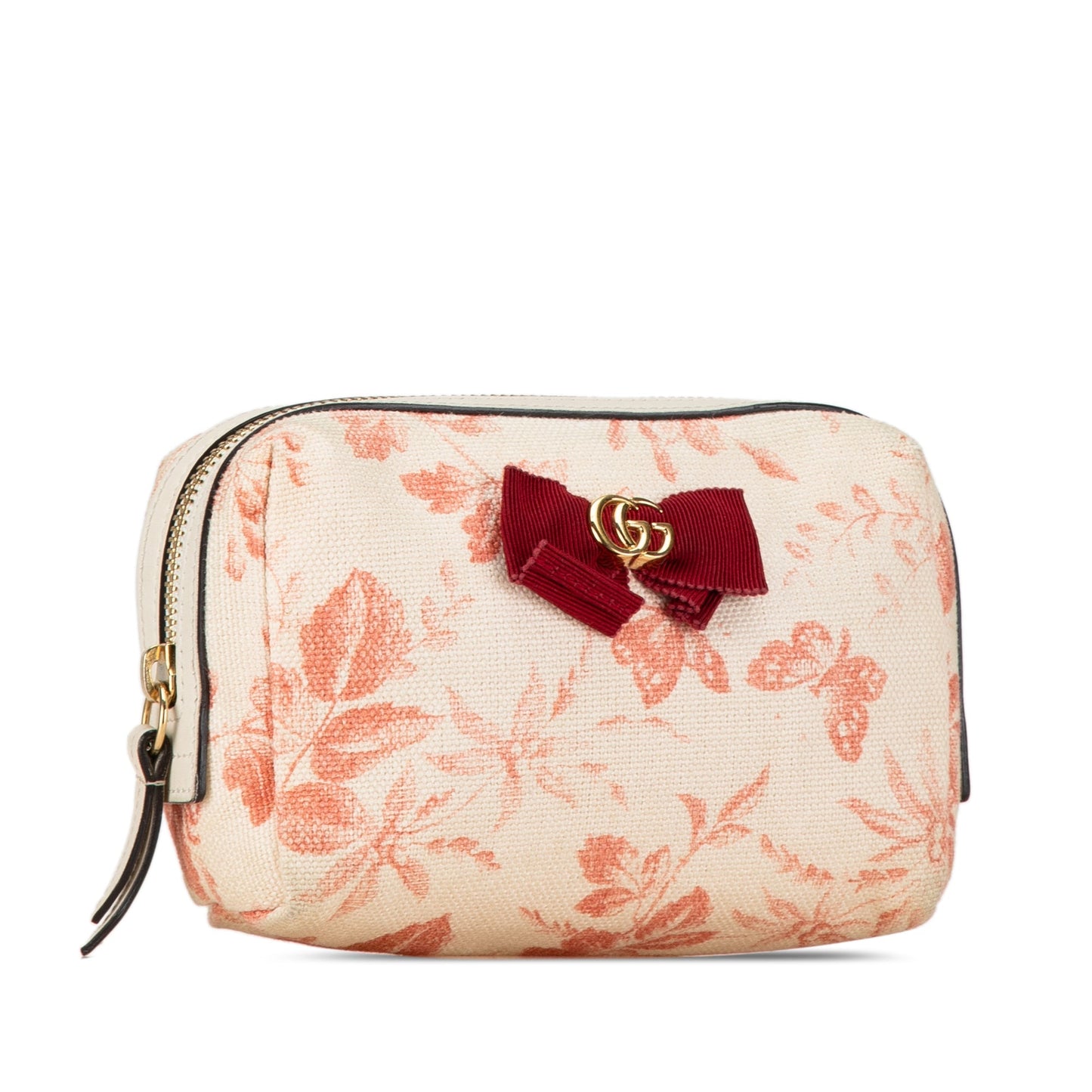 Gucci GG Marmont Herbarium Pouch Brown
