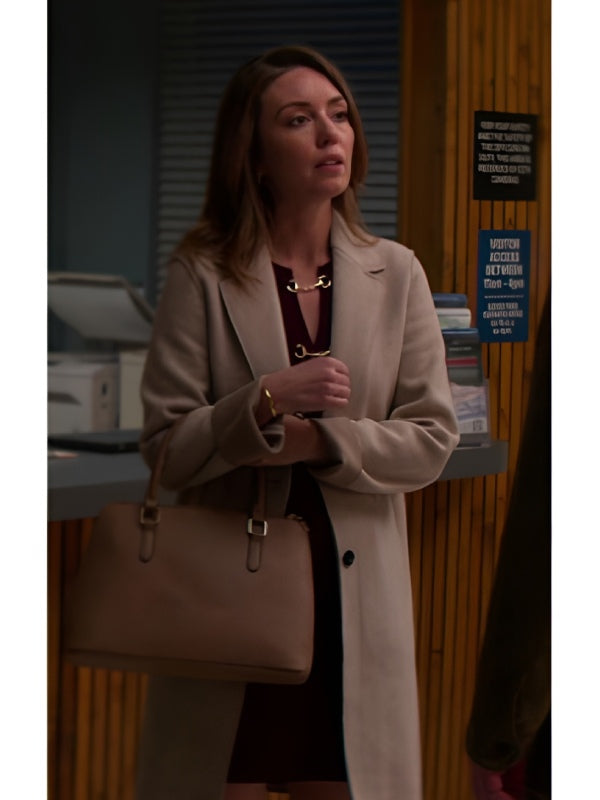 Sylvia Connolly Murder in a Small Town S02 Coat