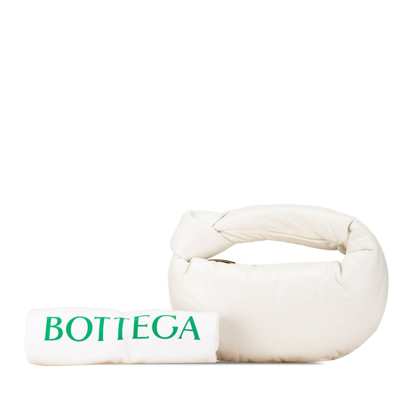 Bottega Veneta Mini Nappa Puffy Jodie White