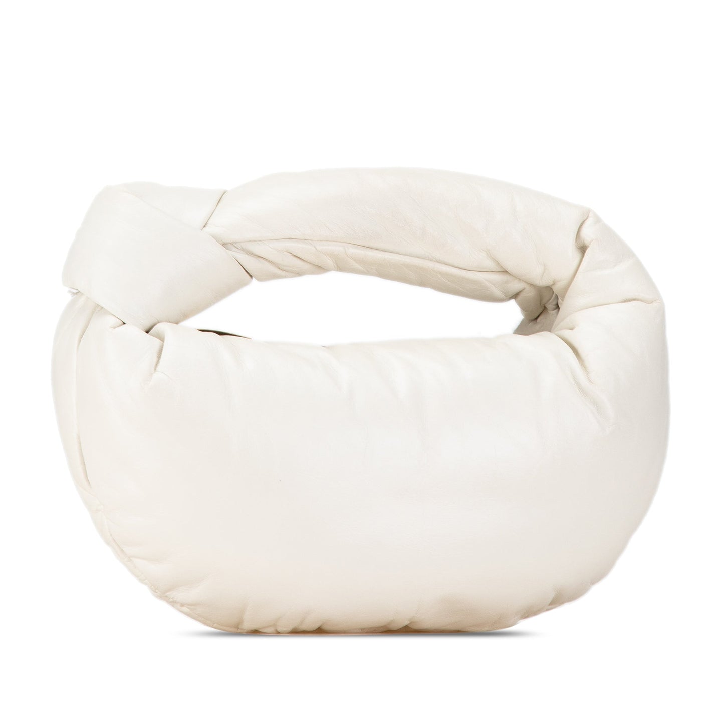 Bottega Veneta Mini Nappa Puffy Jodie White