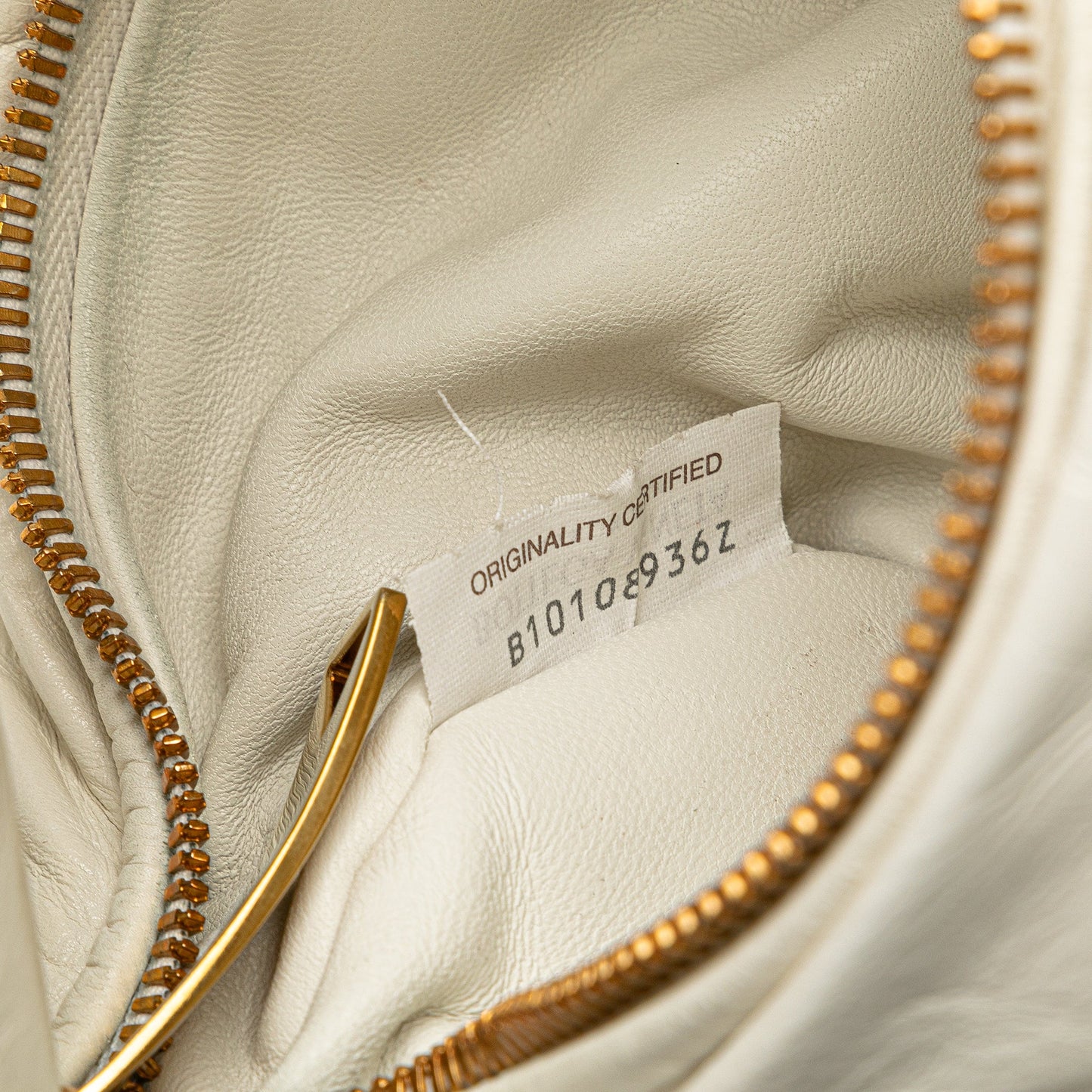 Bottega Veneta Mini Nappa Puffy Jodie White